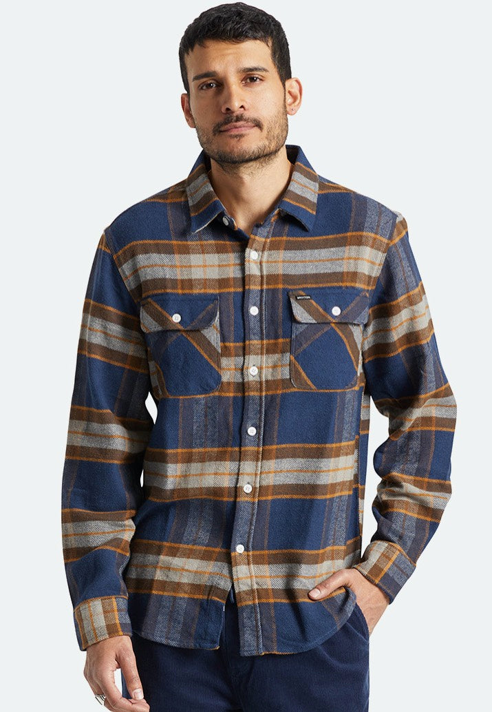 Brixton - Bowery Joe Blue - Shirt | Men-Image