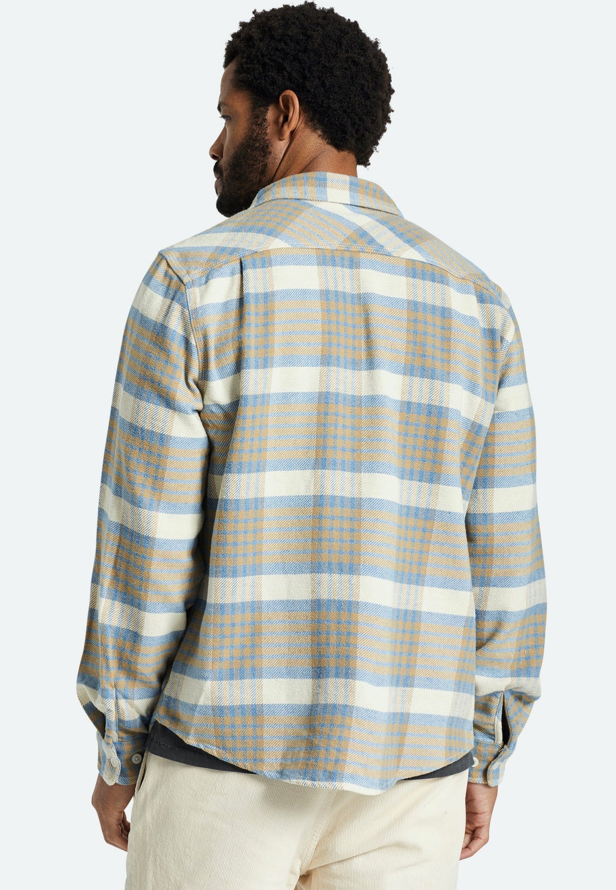 Brixton - Bowery Whitecap/Sand/Blue Heaven - Shirt | Men-Image