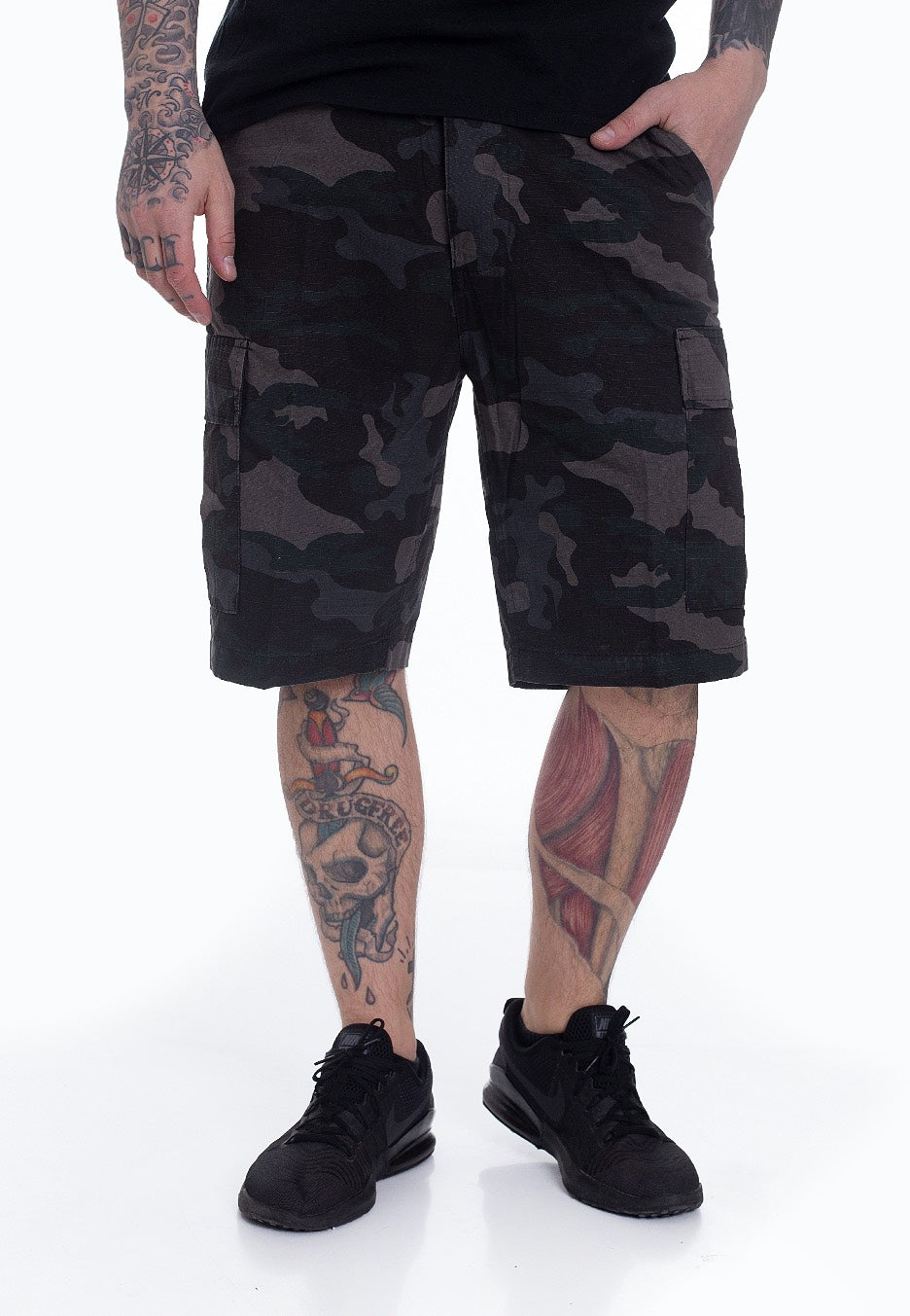 Brandit - BDU Ripstop Darkcamo - Shorts | Men-Image