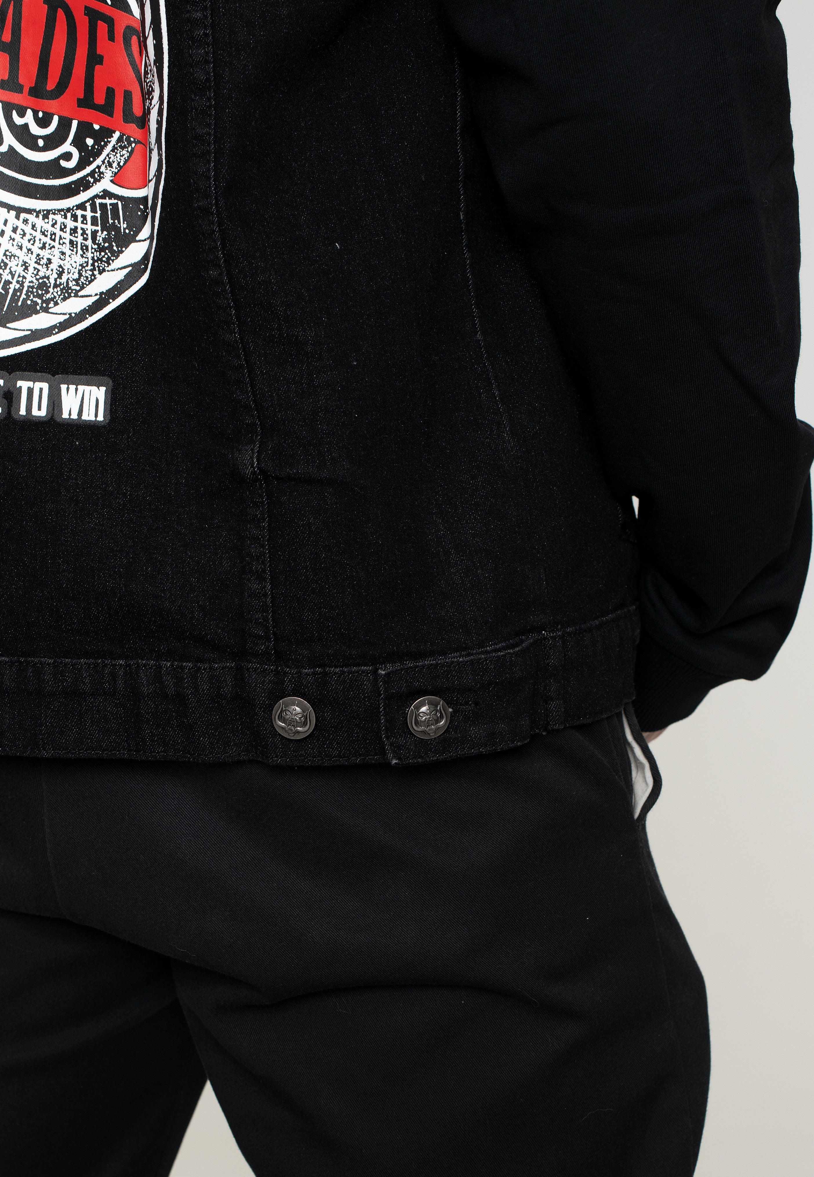 Brandit x Motörhead - Cradock Denim Black/Black - Jeans Jacket | Men-Image