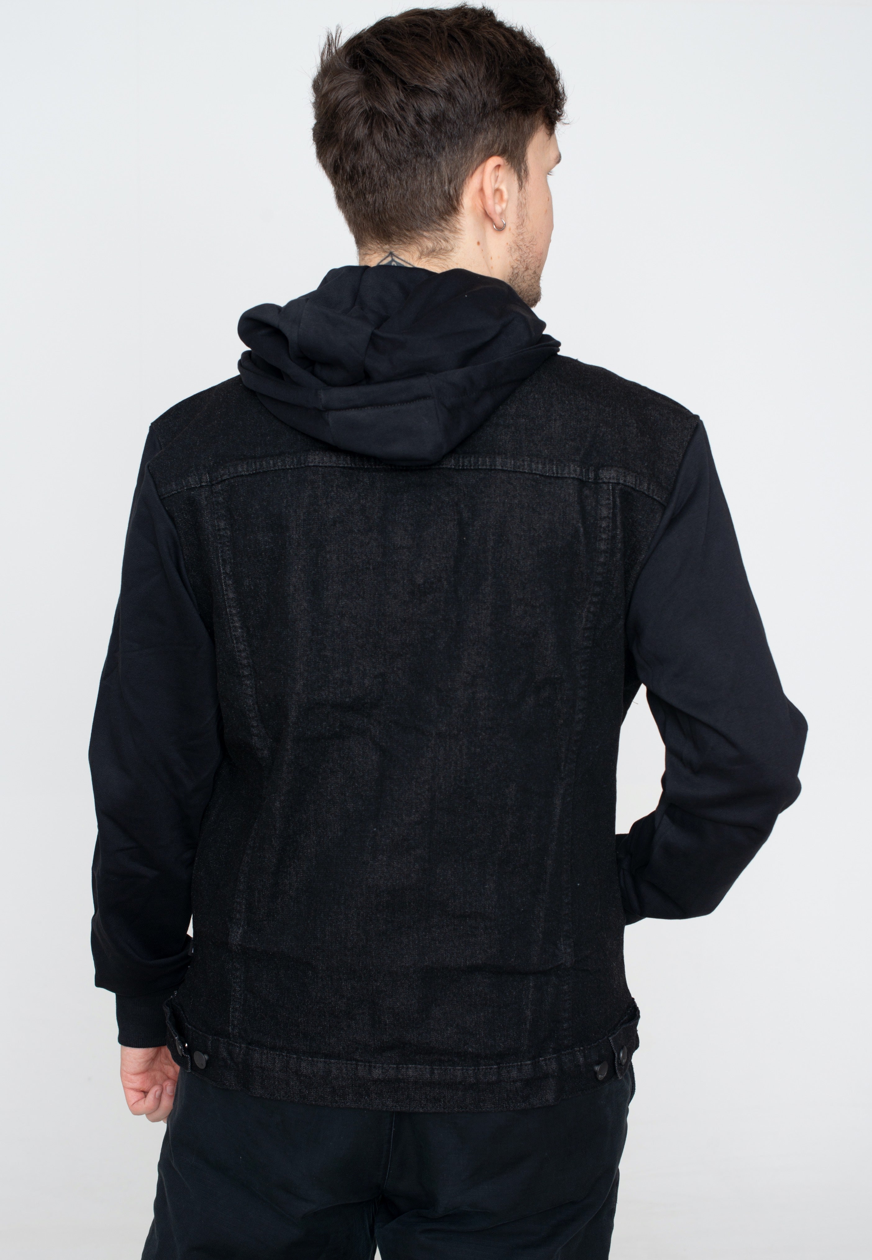 Brandit - Cradock Denim Sweat Black - Jeans Jacket | Men-Image