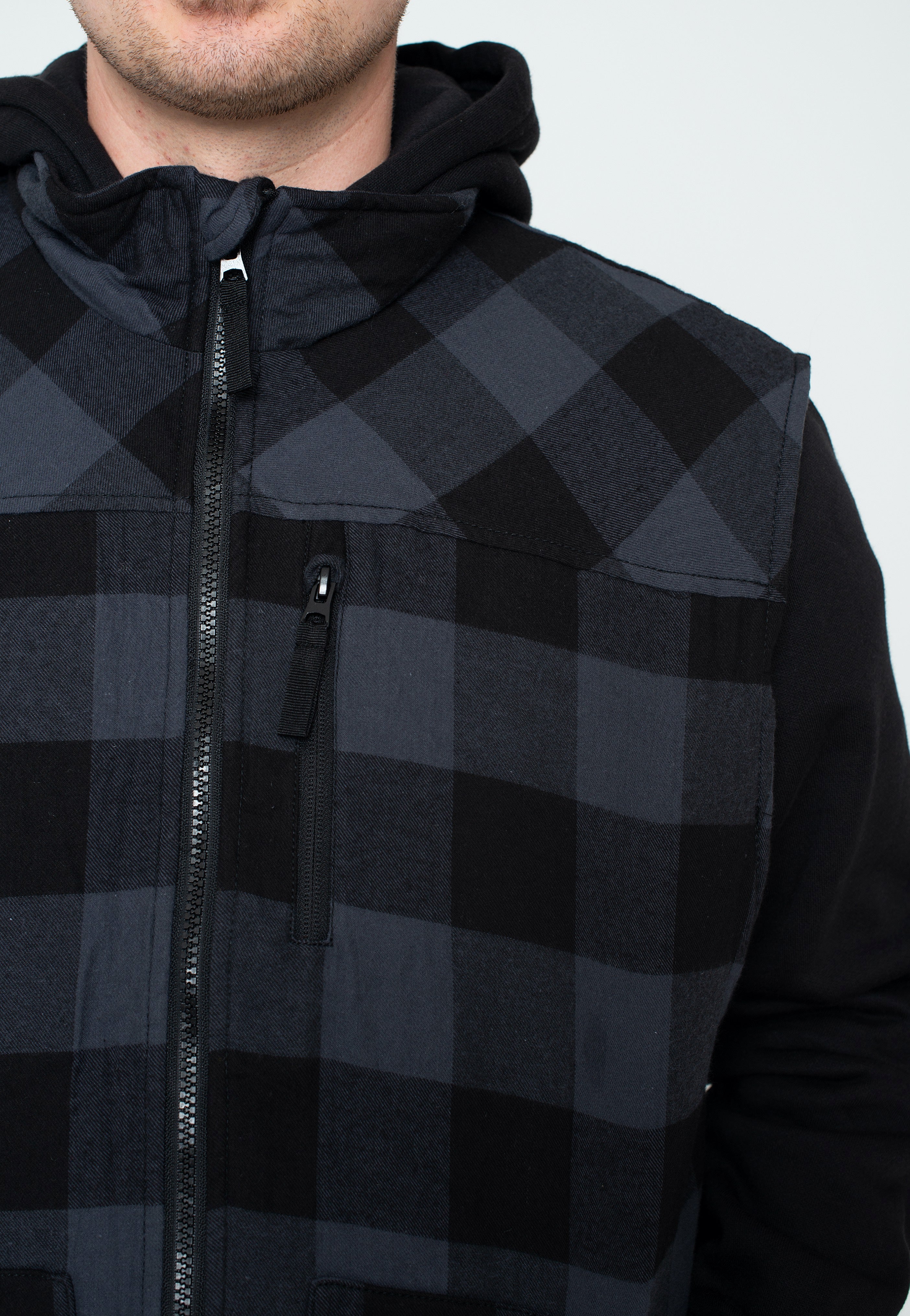 Brandit - Lumber Black/Grey - Vest | Men-Image