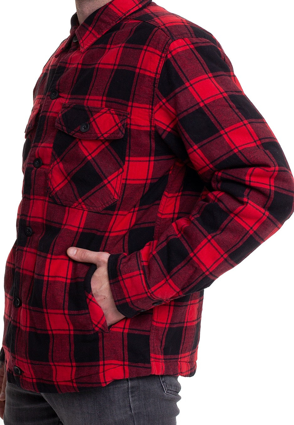 Brandit - Lumberjacket Red/Black - Jacket | Men-Image