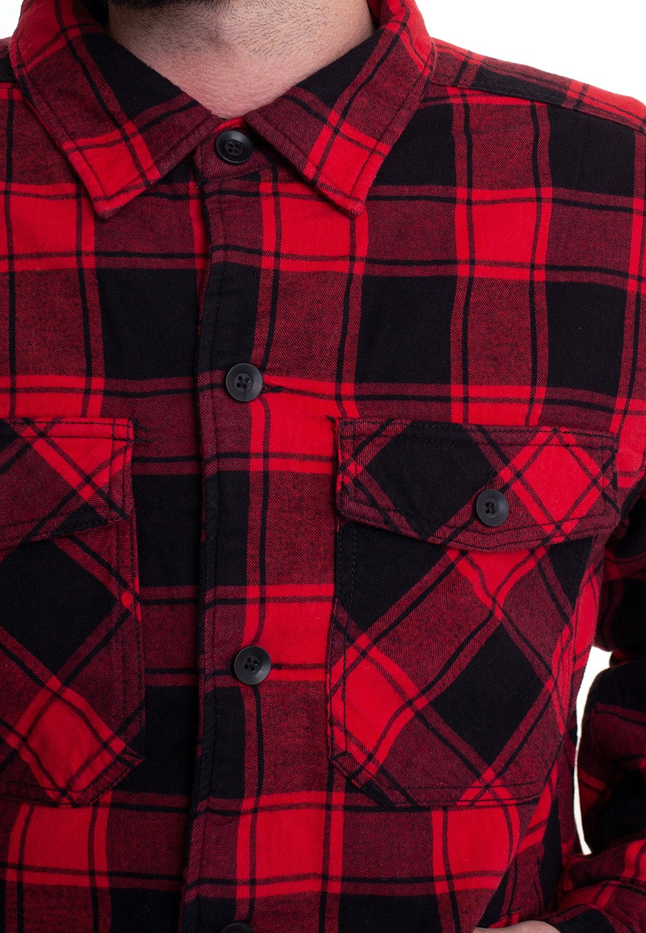 Brandit - Lumberjacket Red/Black - Jacket | Men-Image