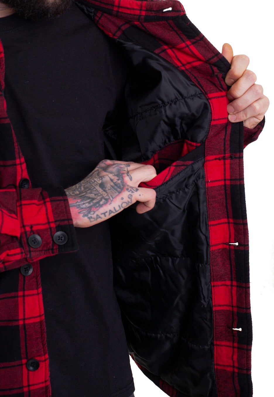 Brandit - Lumberjacket Red/Black - Jacket | Men-Image