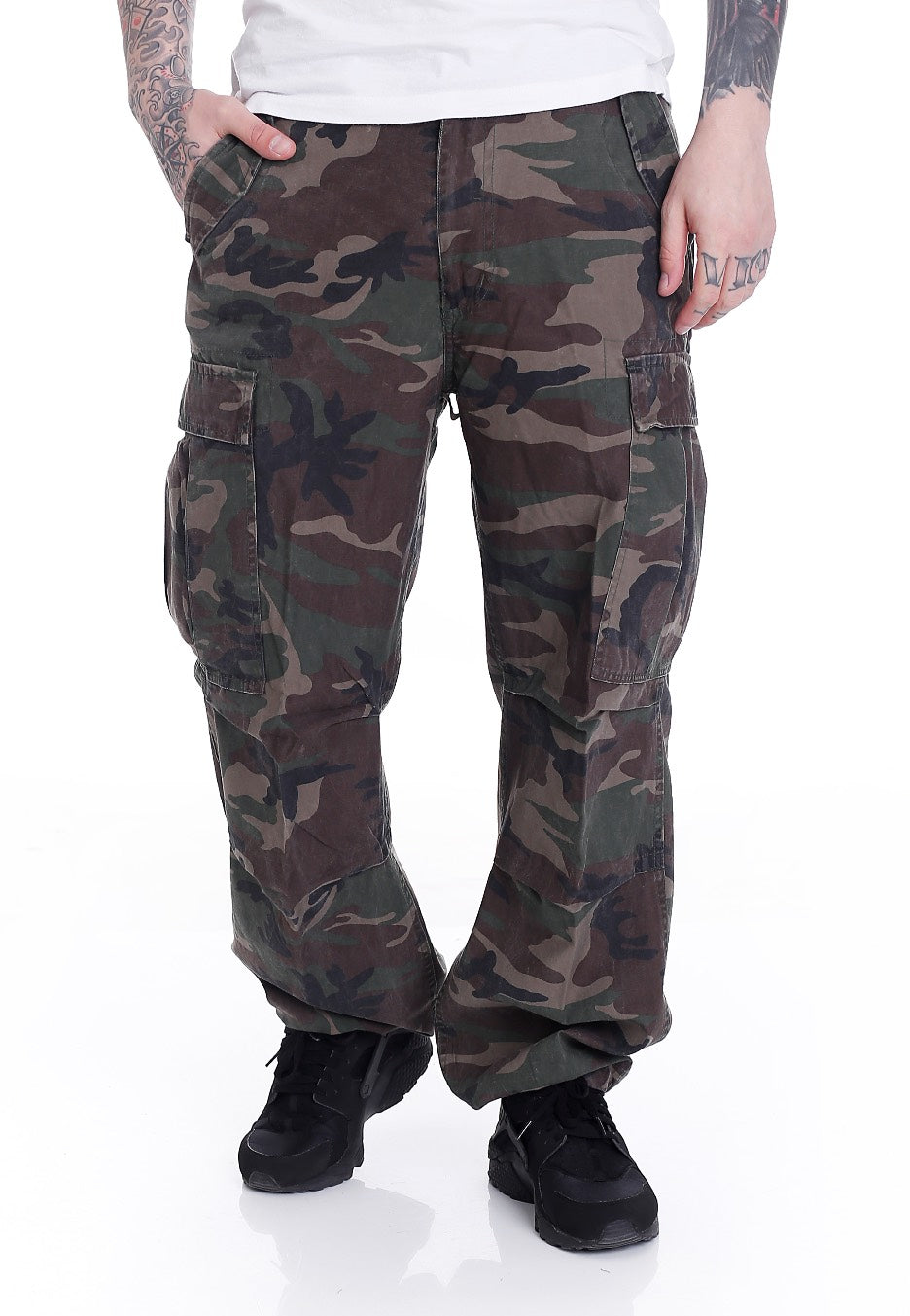 Brandit - M-65 Vintage Woodland - Pants | Men-Image