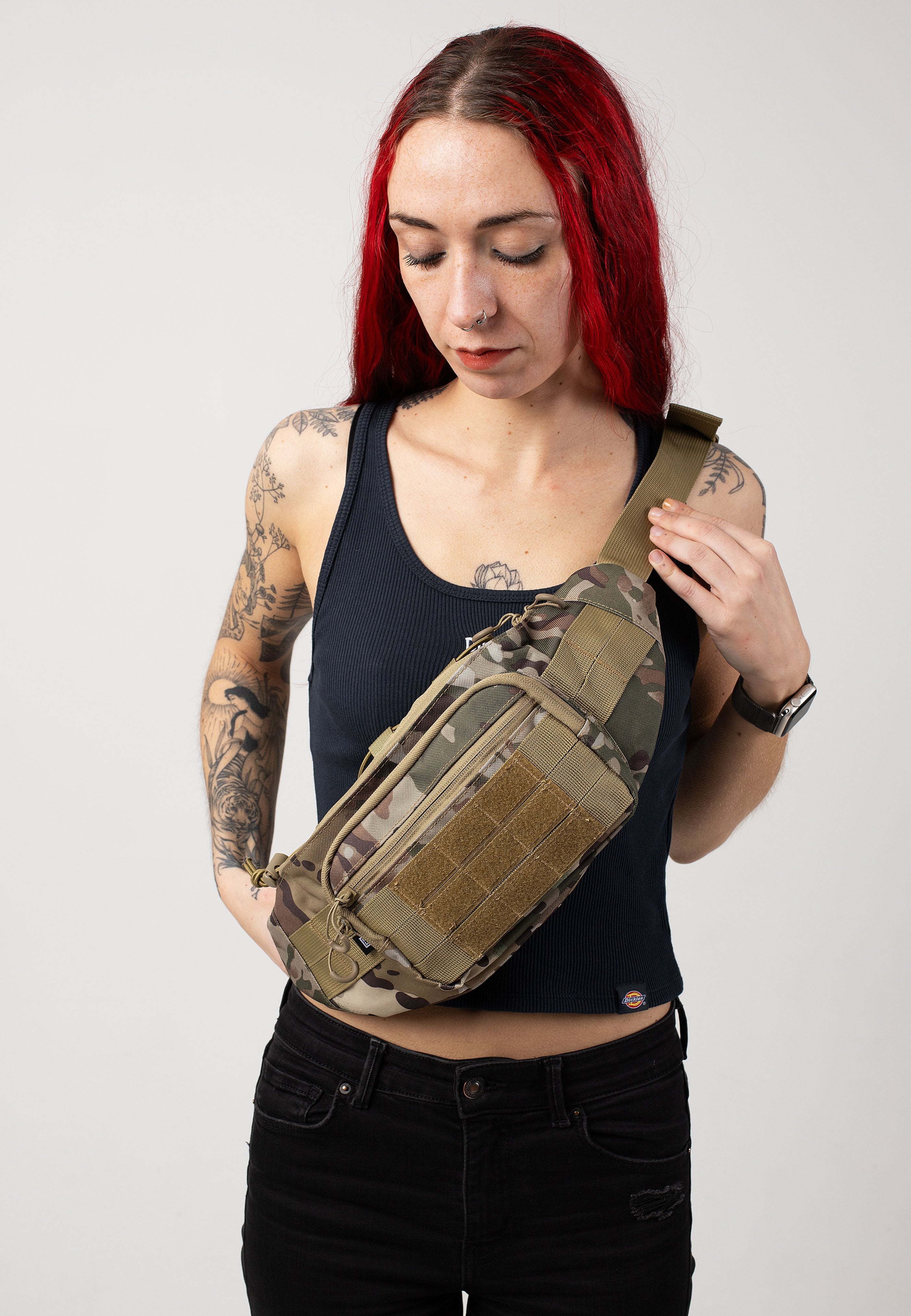 Brandit - Molle Tactical Camo - Hip Bag | Neutral-Image