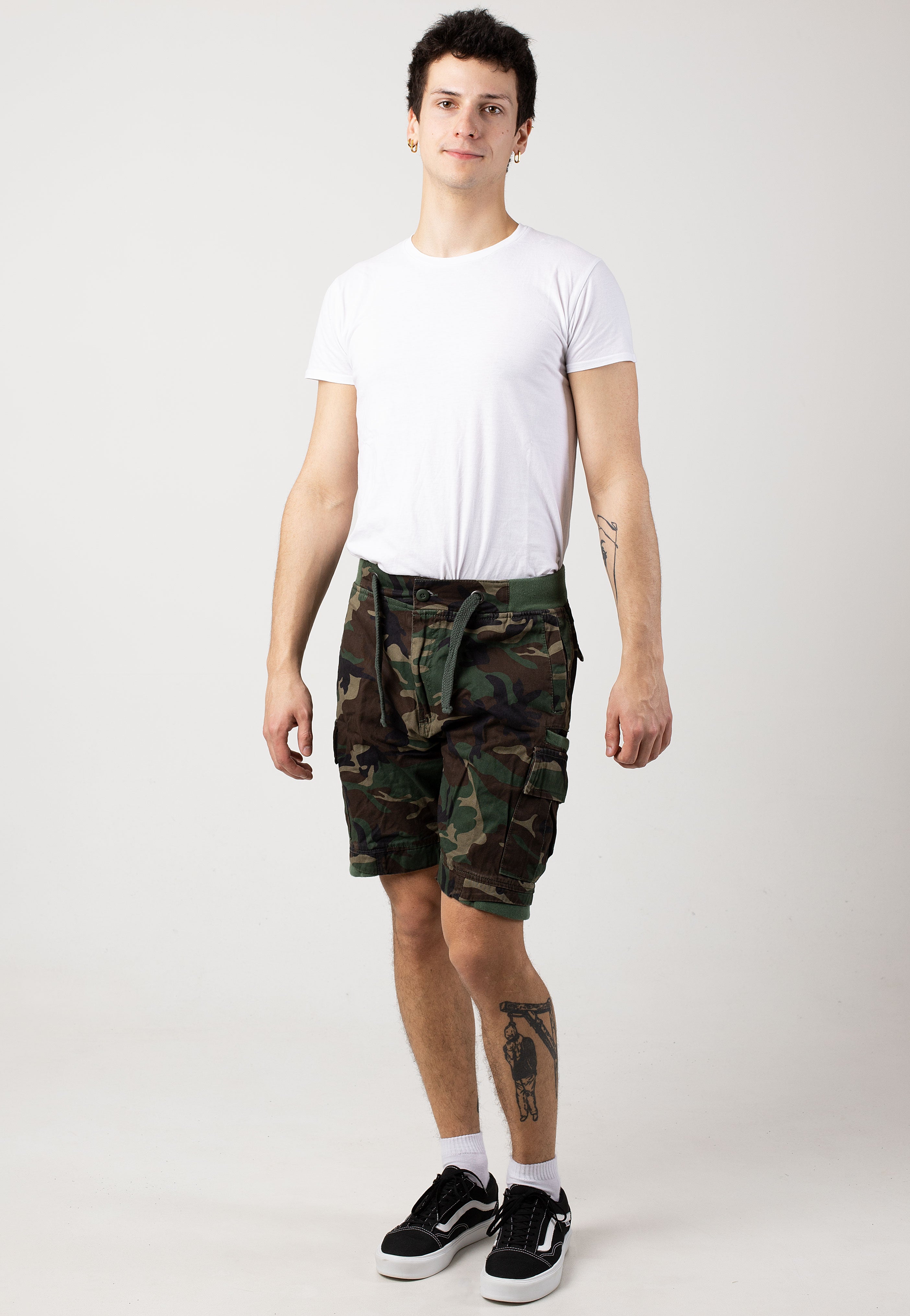 Brandit - Packham Vintage Woodland - Shorts | Men-Image