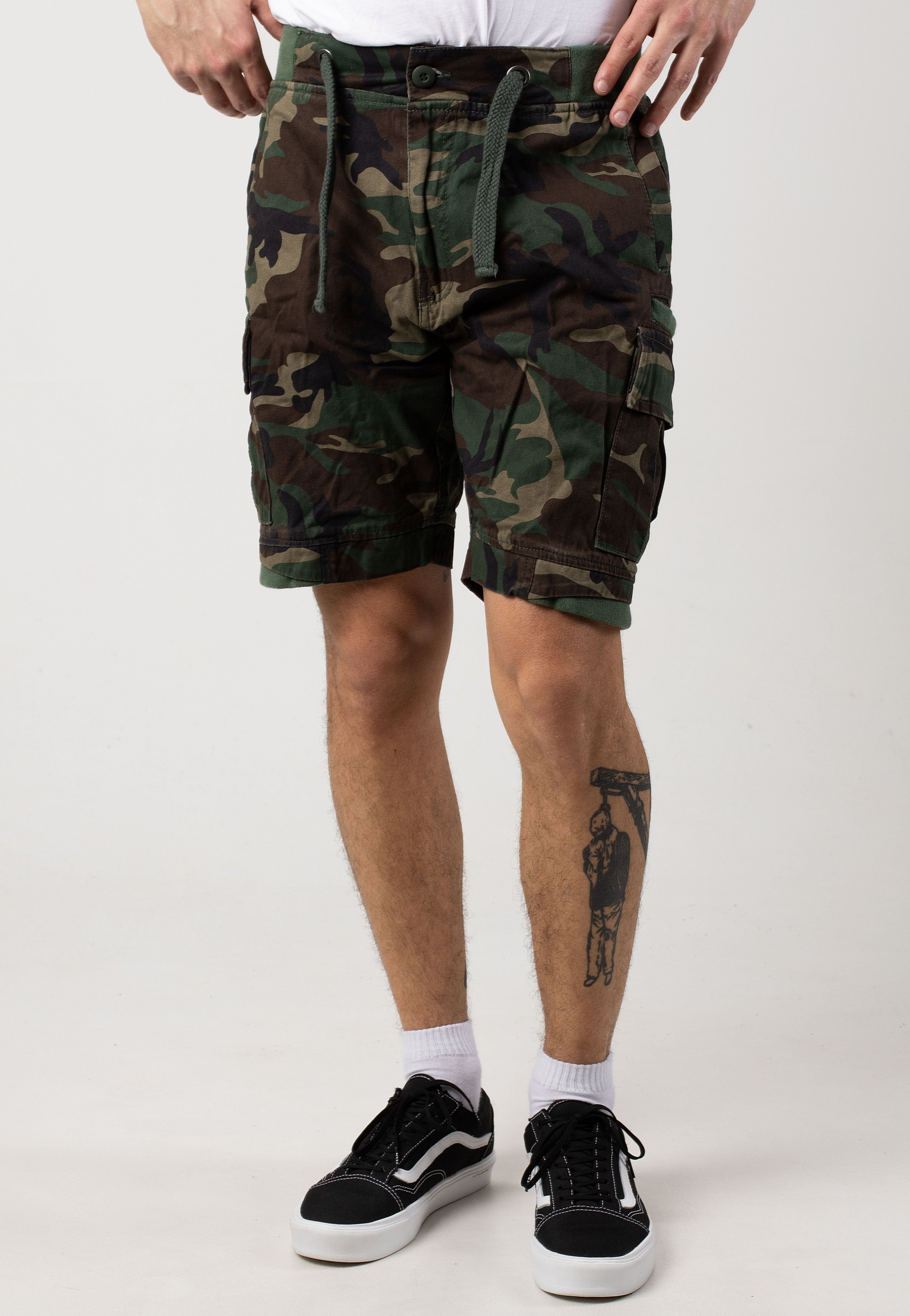 Brandit - Packham Vintage Woodland - Shorts | Men-Image