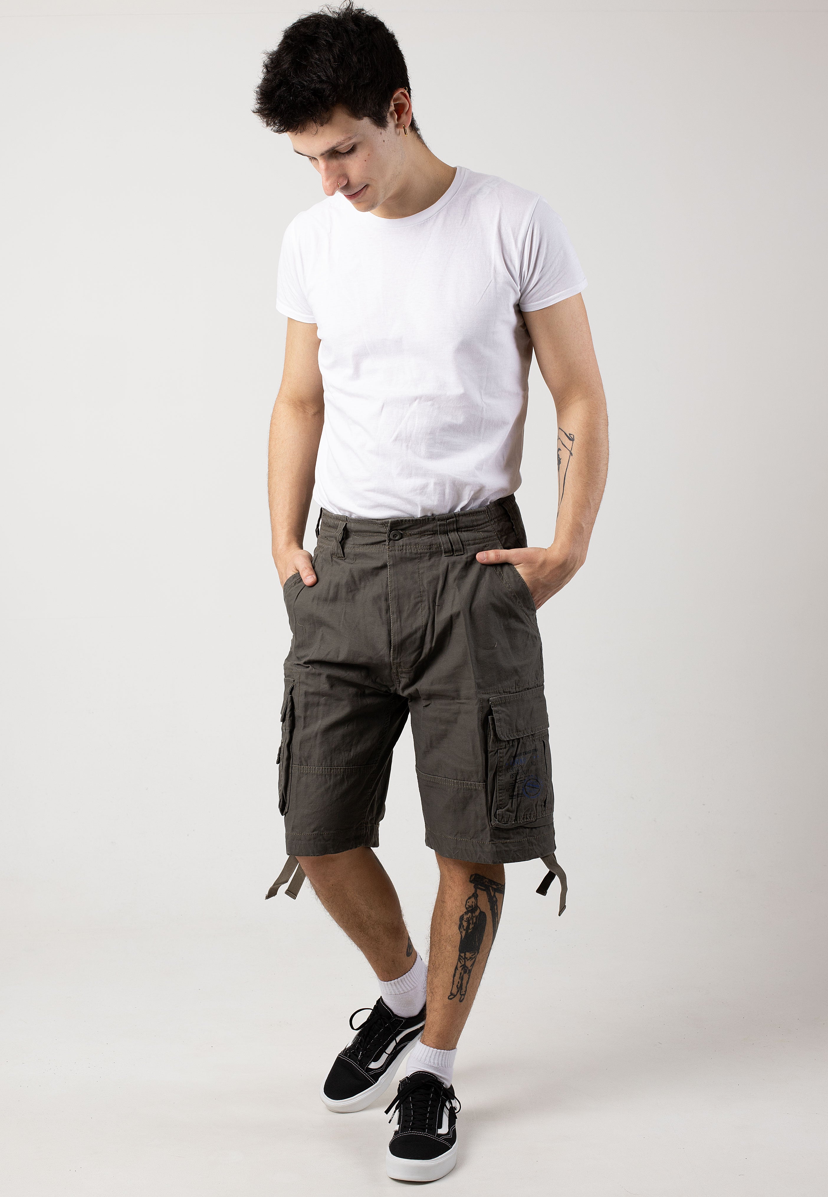 Brandit - Pure Vintage Olive - Shorts | Men-Image