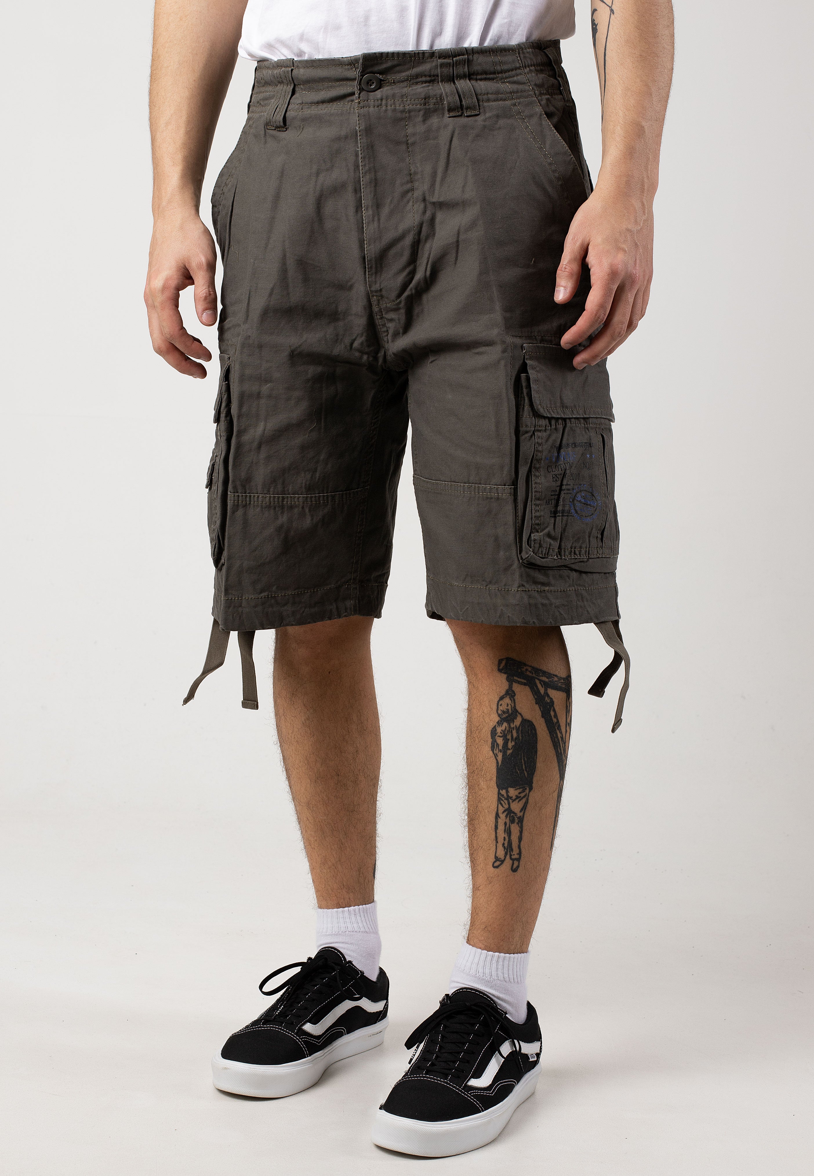 Brandit - Pure Vintage Olive - Shorts | Men-Image