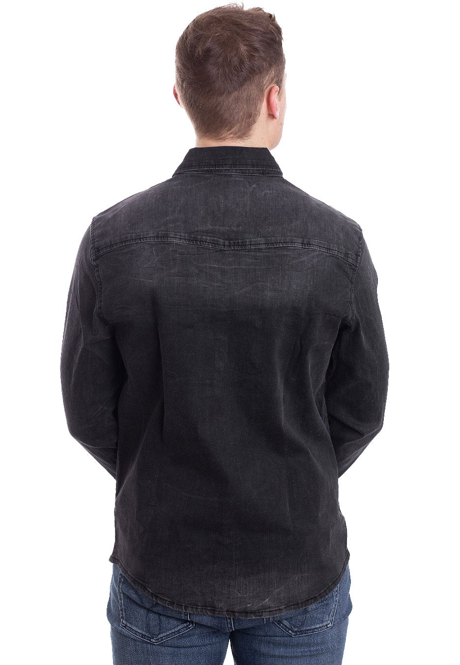 Brandit - Riley Denim Black - Shirt | Men-Image