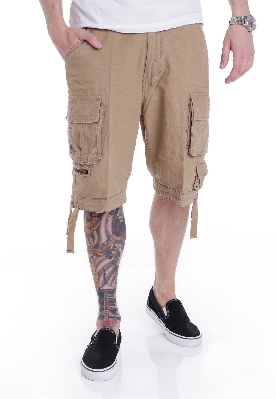 Brandit - Savage Vintage Beige - Shorts | Men-Image