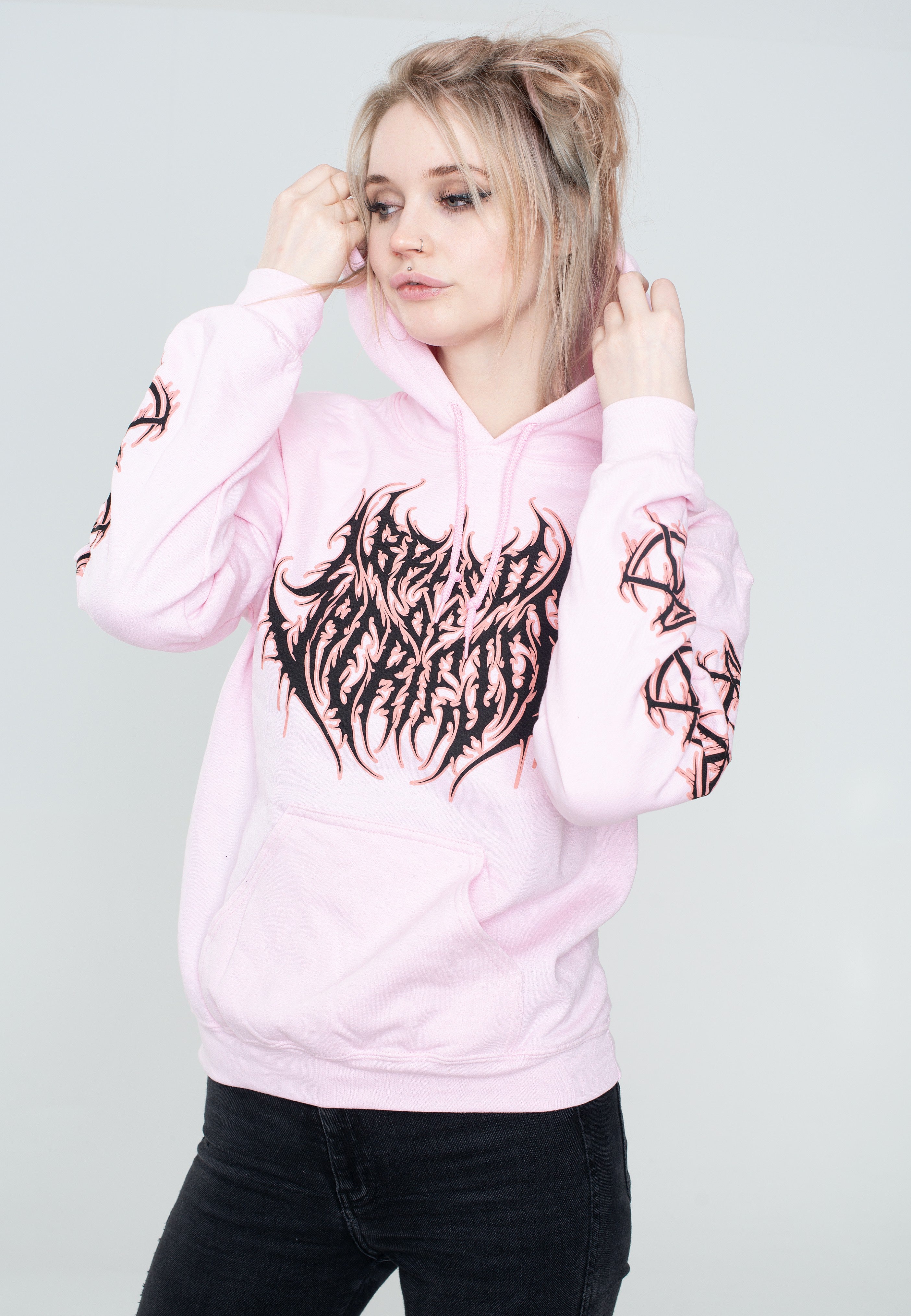 Brand Of Sacrifice - Exodus Light Pink - Hoodie | Women-Image