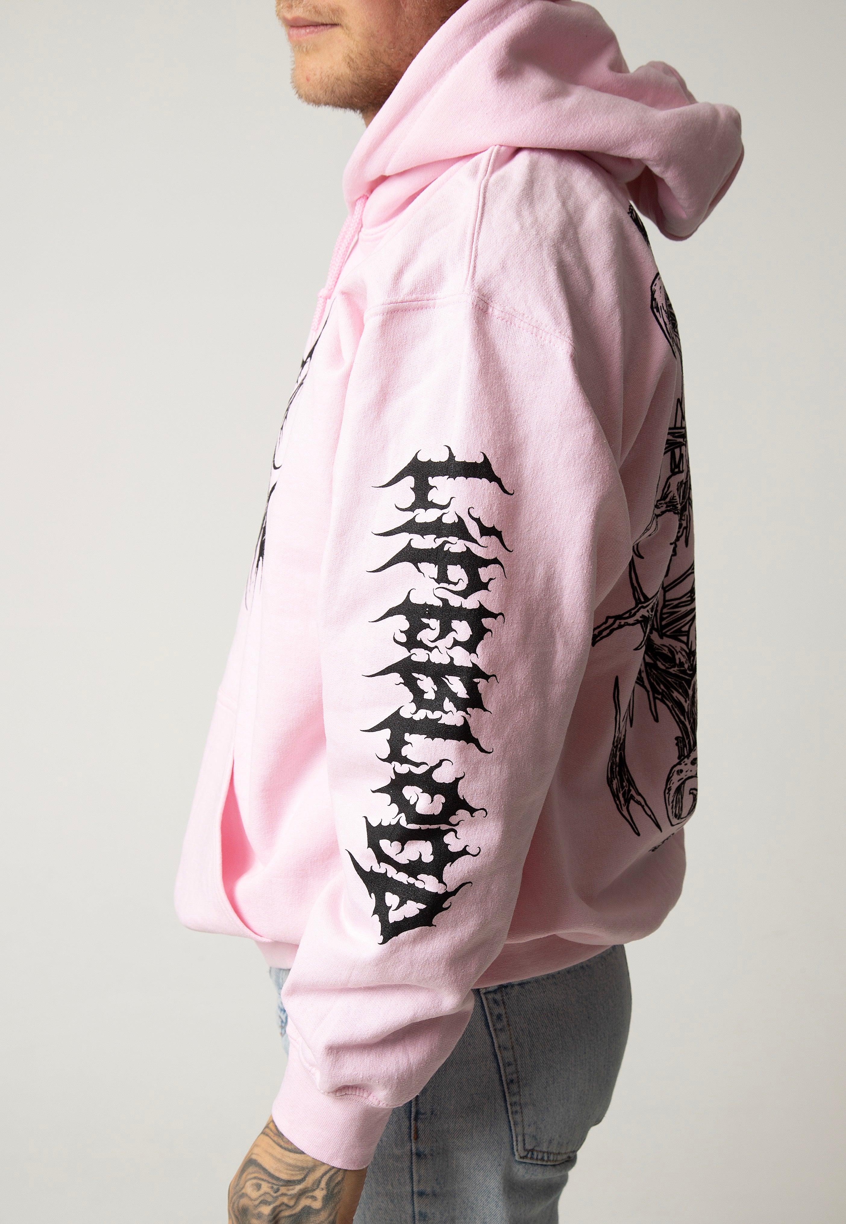 Brand Of Sacrifice - Lifeblood Light Pink - Hoodie | Men-Image