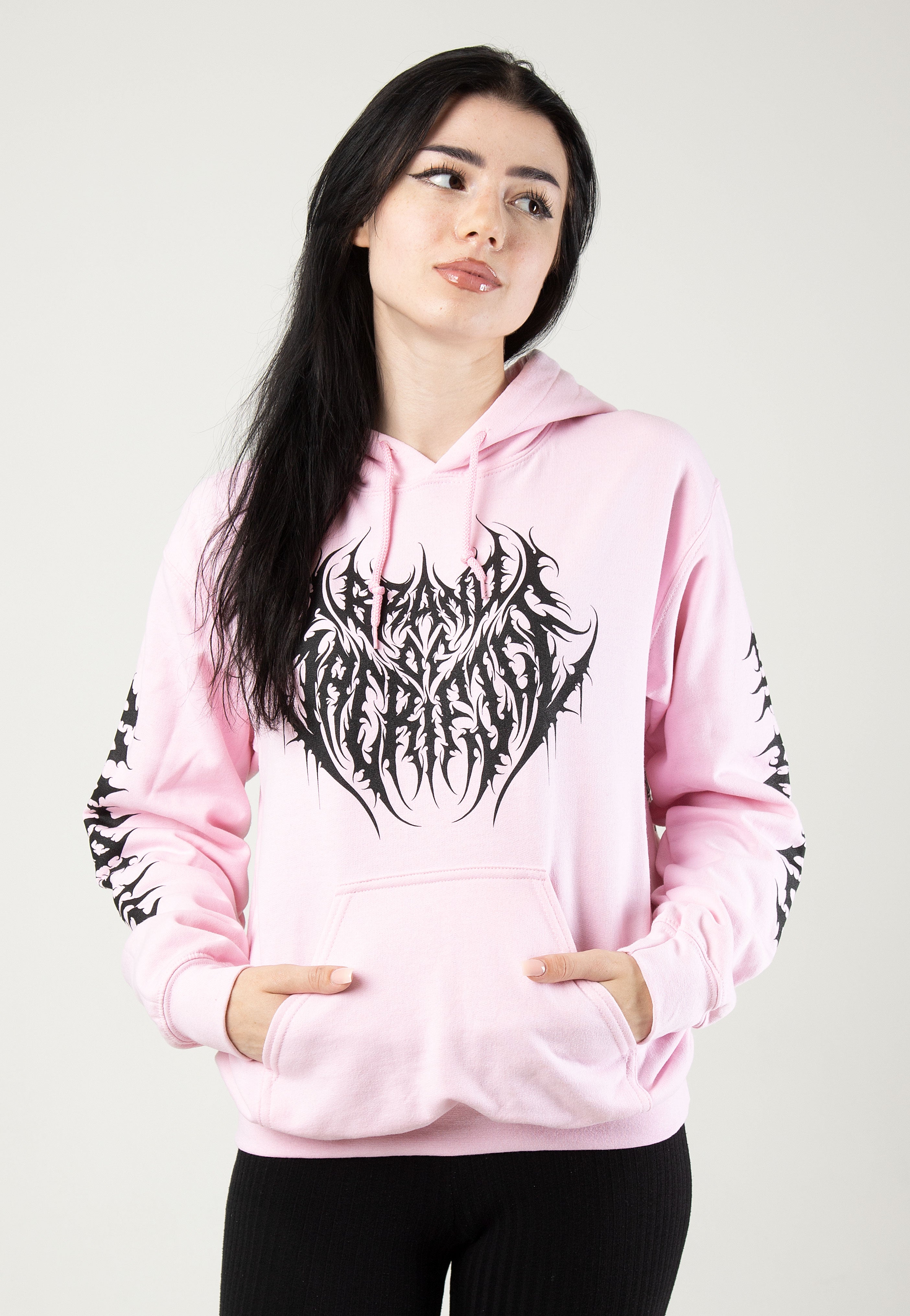 Brand Of Sacrifice - Lifeblood Light Pink - Hoodie | Women-Image