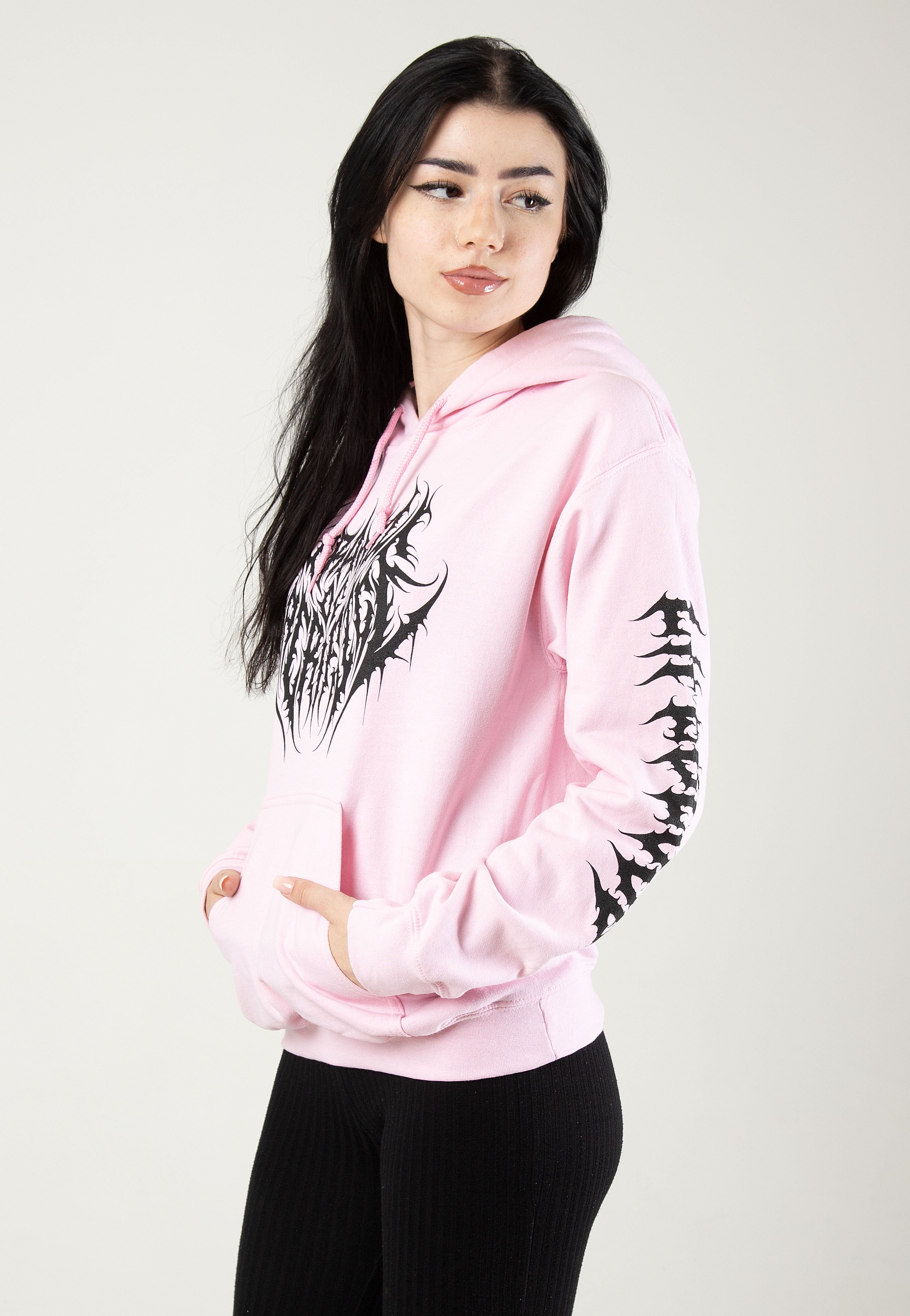 Brand Of Sacrifice - Lifeblood Light Pink - Hoodie | Women-Image