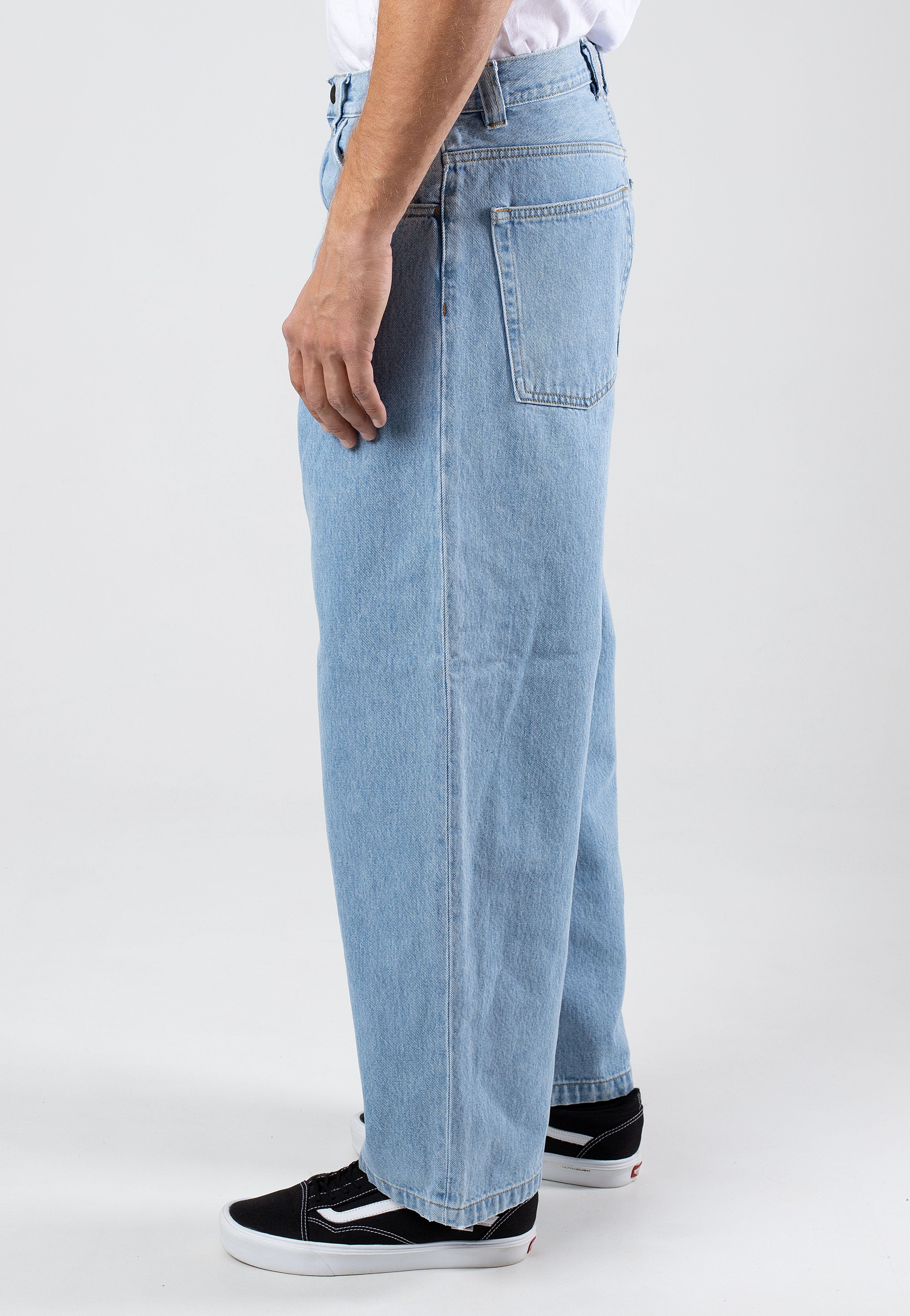 Carhartt WIP - Brandon Heavy Stone Bleached Blue - Jeans | Men-Image