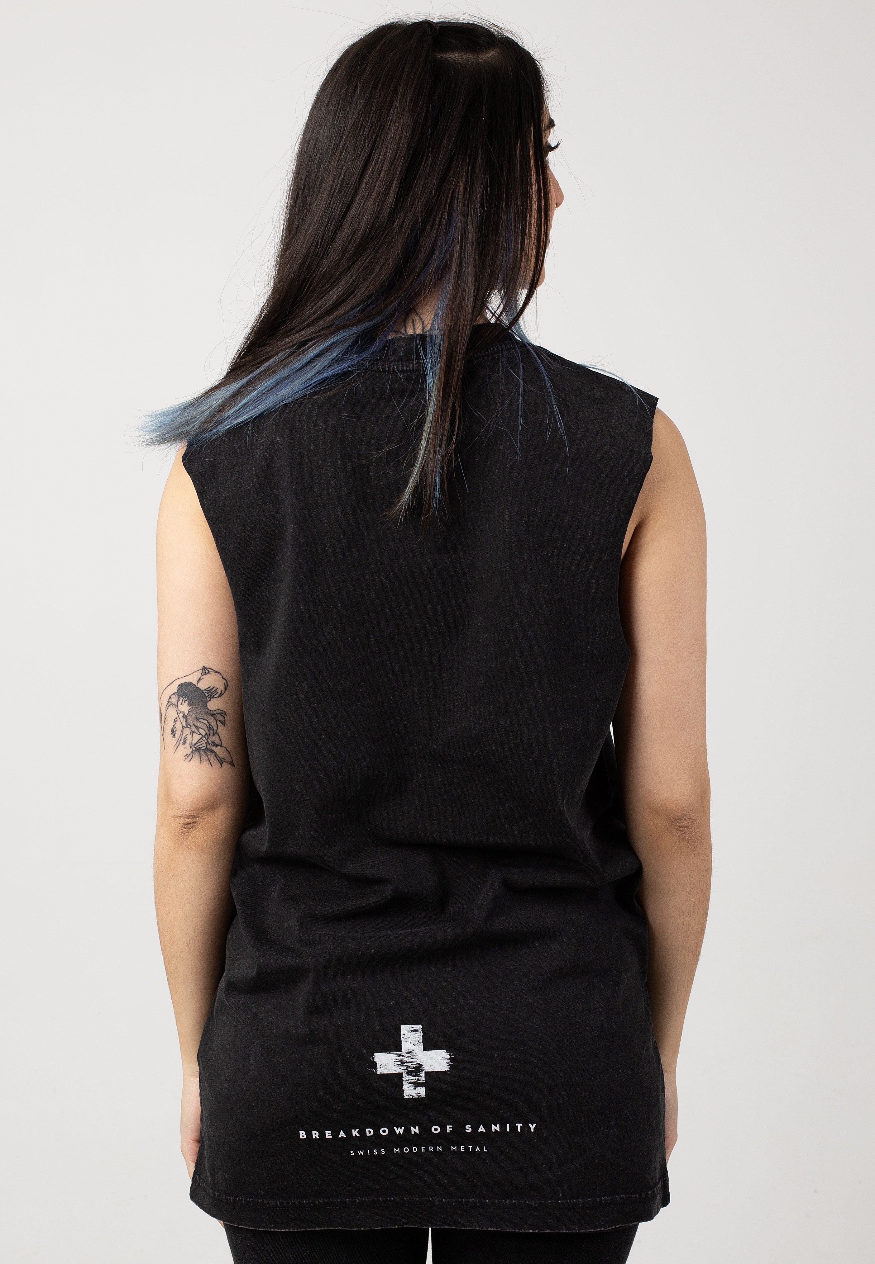 Breakdown Of Sanity - Glitch Acid Washed - Sleeveless | Women-Image