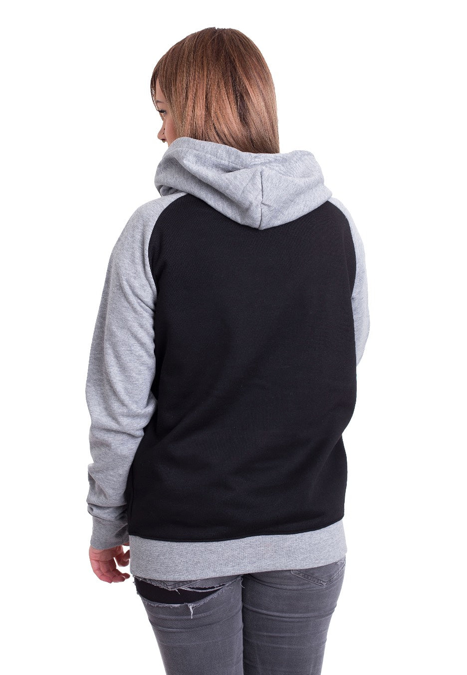 Breakdown Of Sanity - Letters Black/Sportsgrey - Hoodie | Women-Image