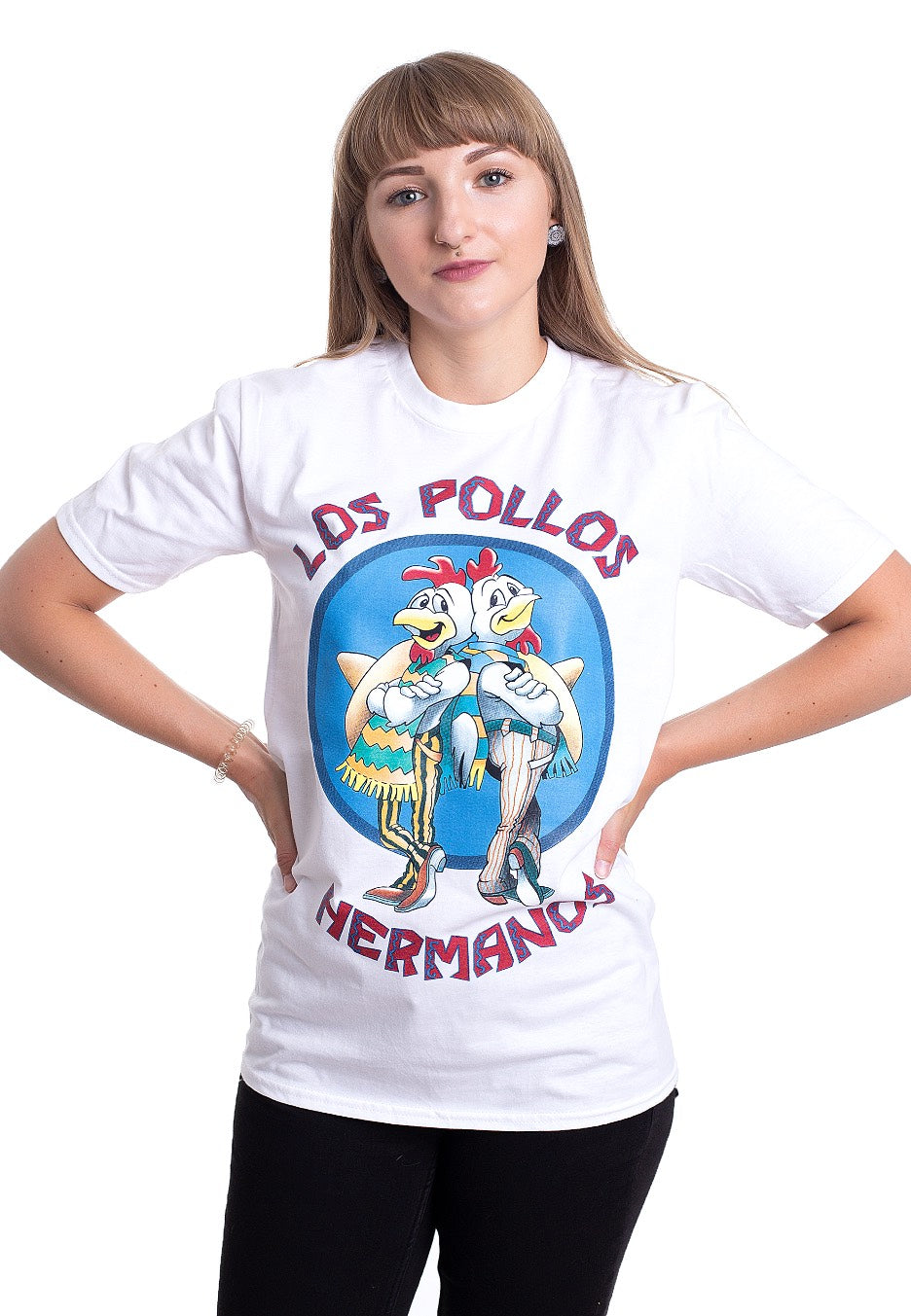 Breaking Bad - Los Pollos Hermanos White - T-Shirt | Women-Image