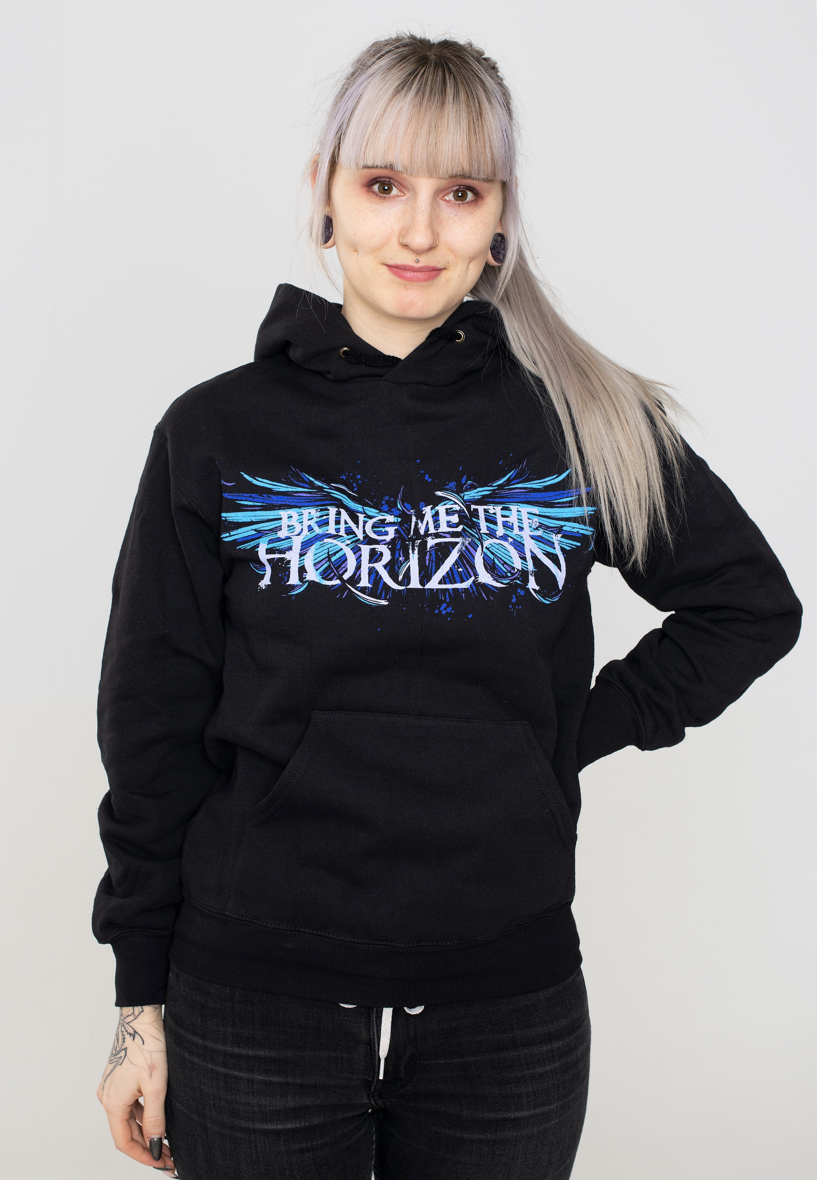 Bring Me The Horizon - Blue Crow - Hoodie | Women-Image