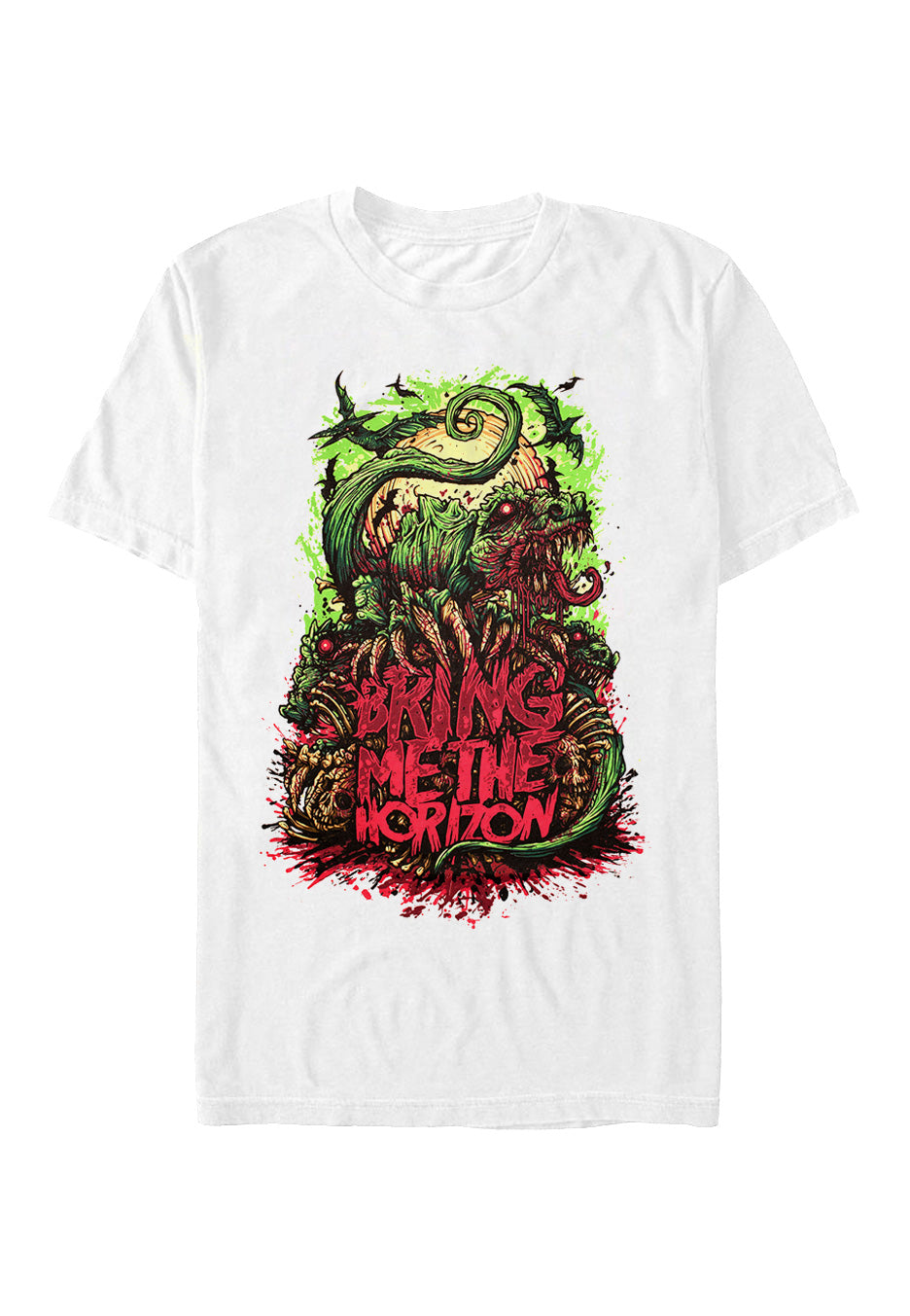 Bring Me The Horizon - Dinosaur White - T-Shirt | Neutral-Image