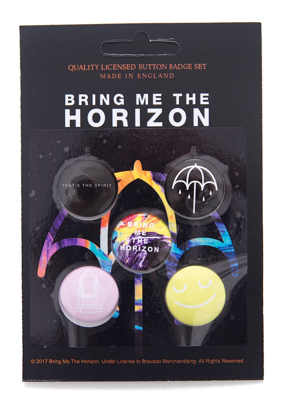 Bring Me The Horizon - Pack of 5 - Button Set | Neutral-Image