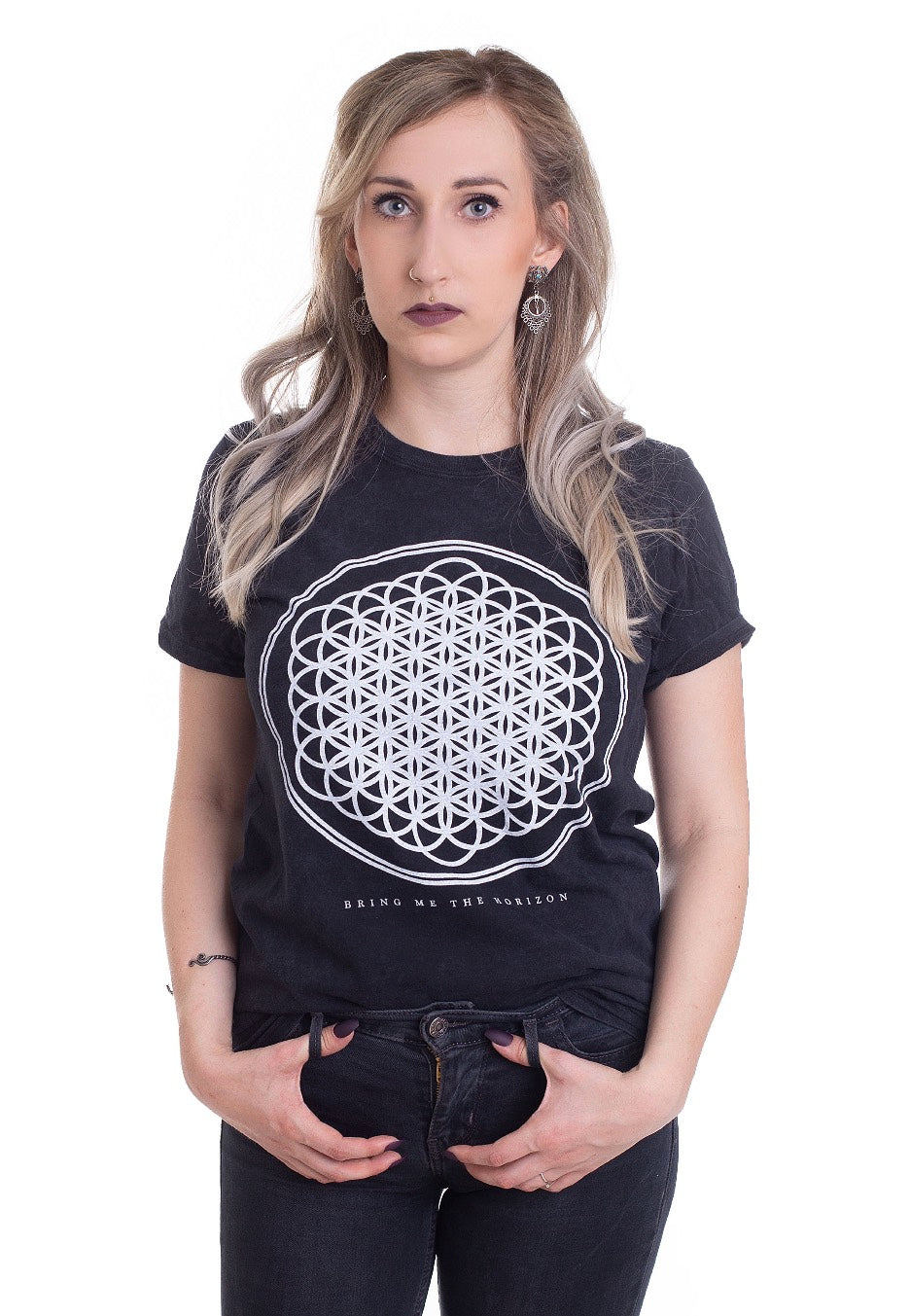 Bring Me The Horizon - Sempiternal Snow Washed - T-Shirt | Women-Image