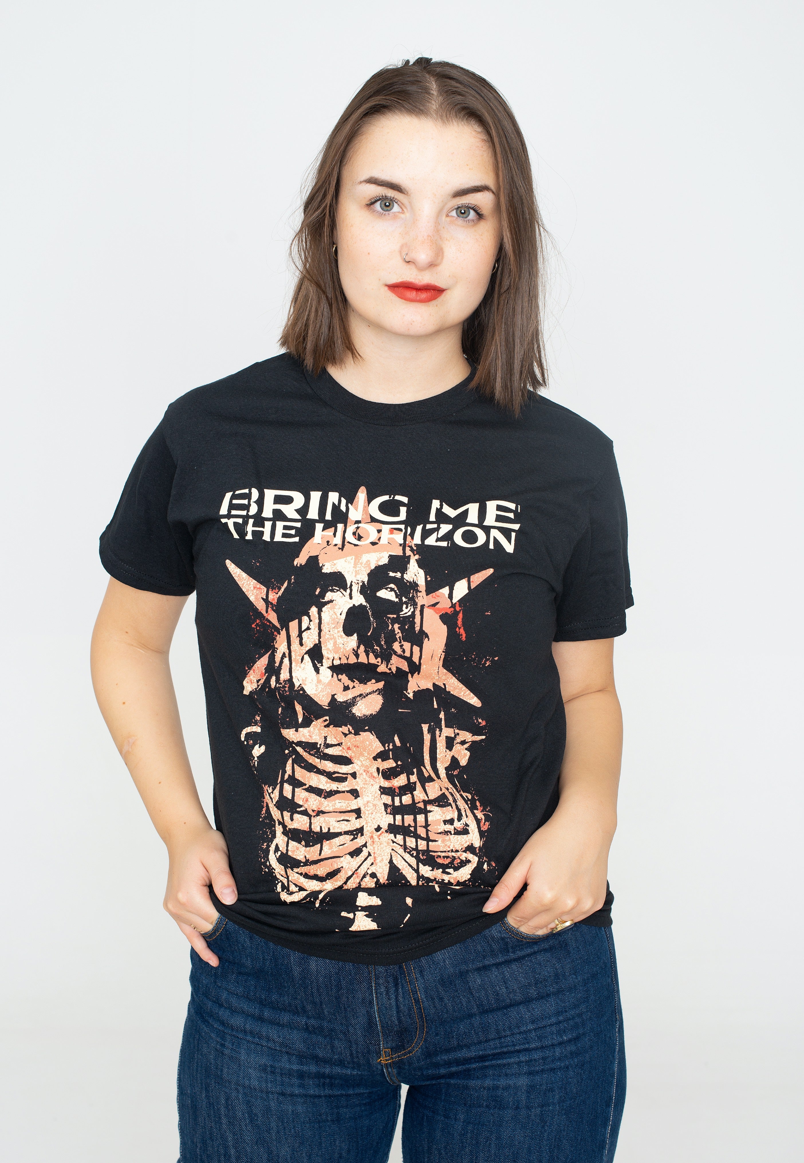 Bring Me The Horizon - Skull Mess - T-Shirt | Women-Image