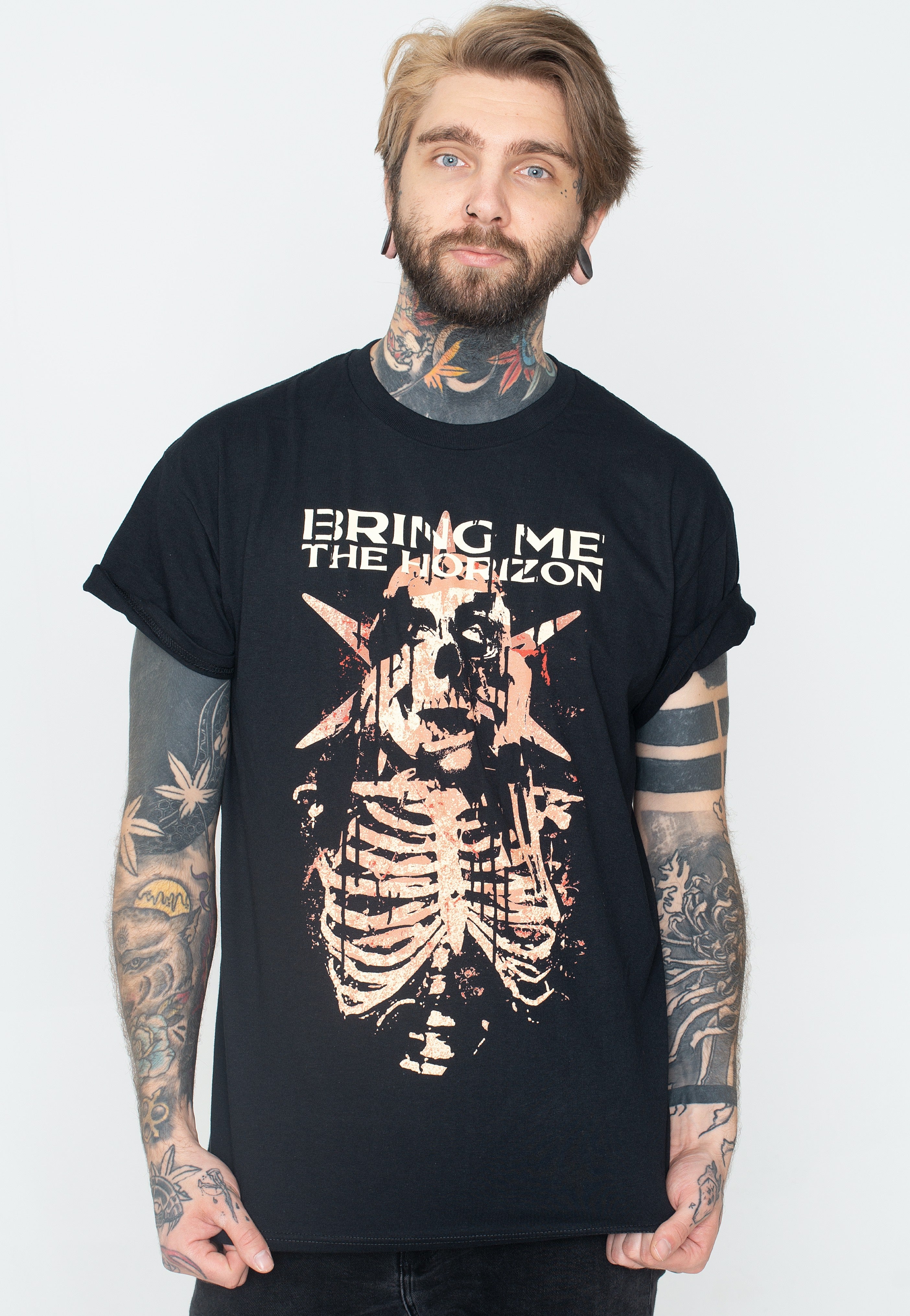 Bring Me The Horizon - Skull Mess - T-Shirt | Men-Image