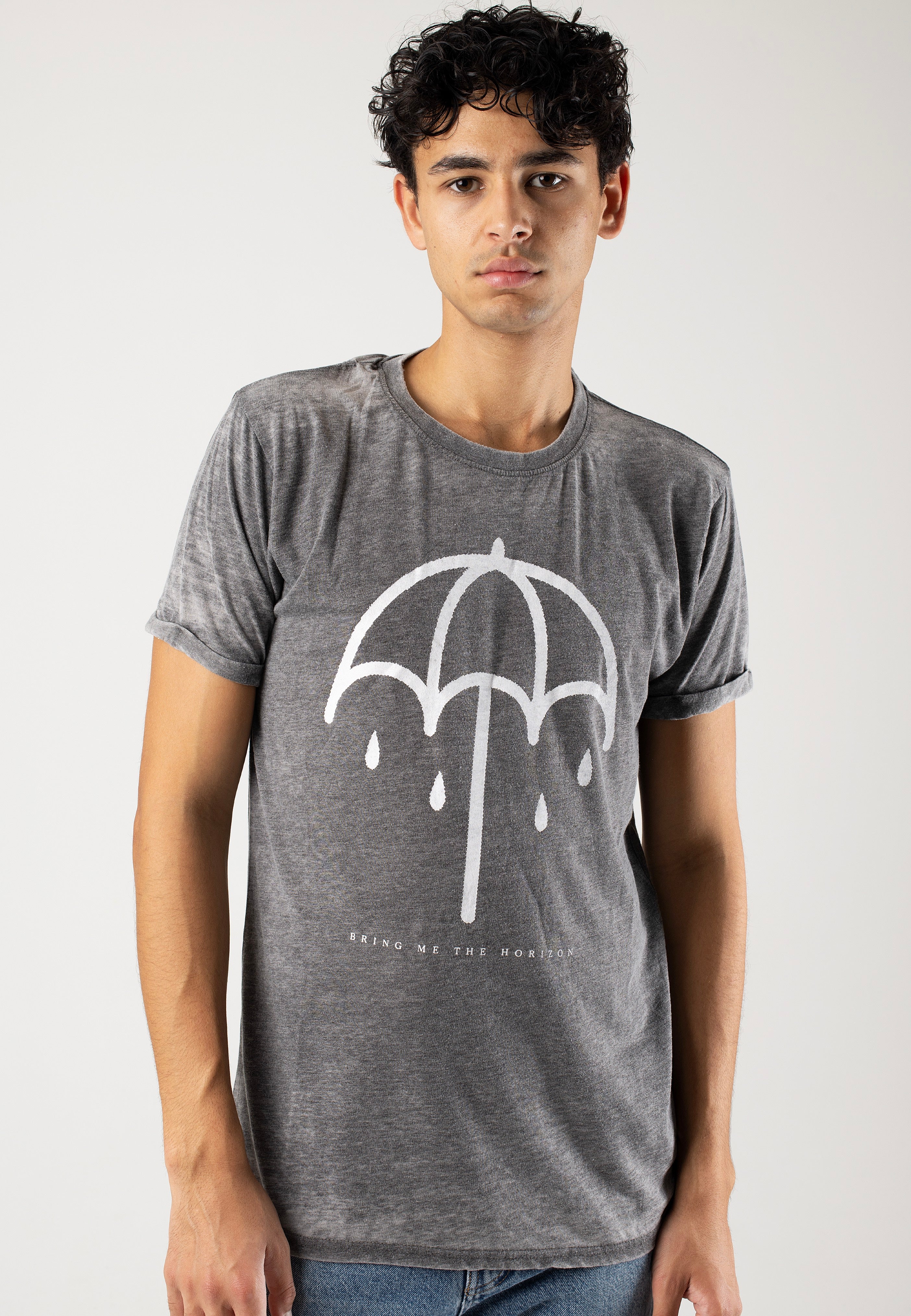 Bring Me The Horizon - Umbrella BO Charcoal - T-Shirt | Men-Image