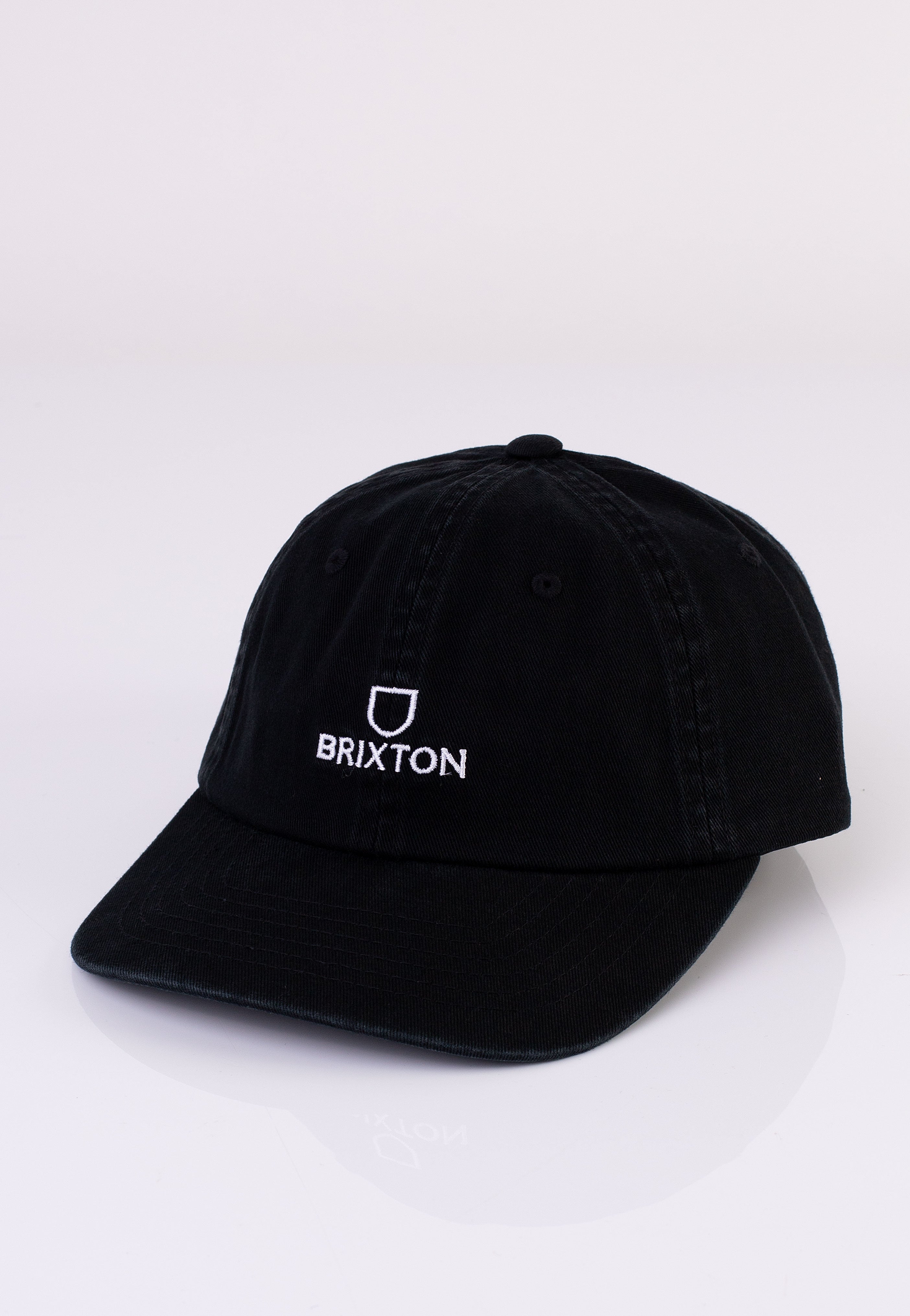 Brixton - Alpha Lp Black/White Vintage Wash - Cap | Neutral-Image