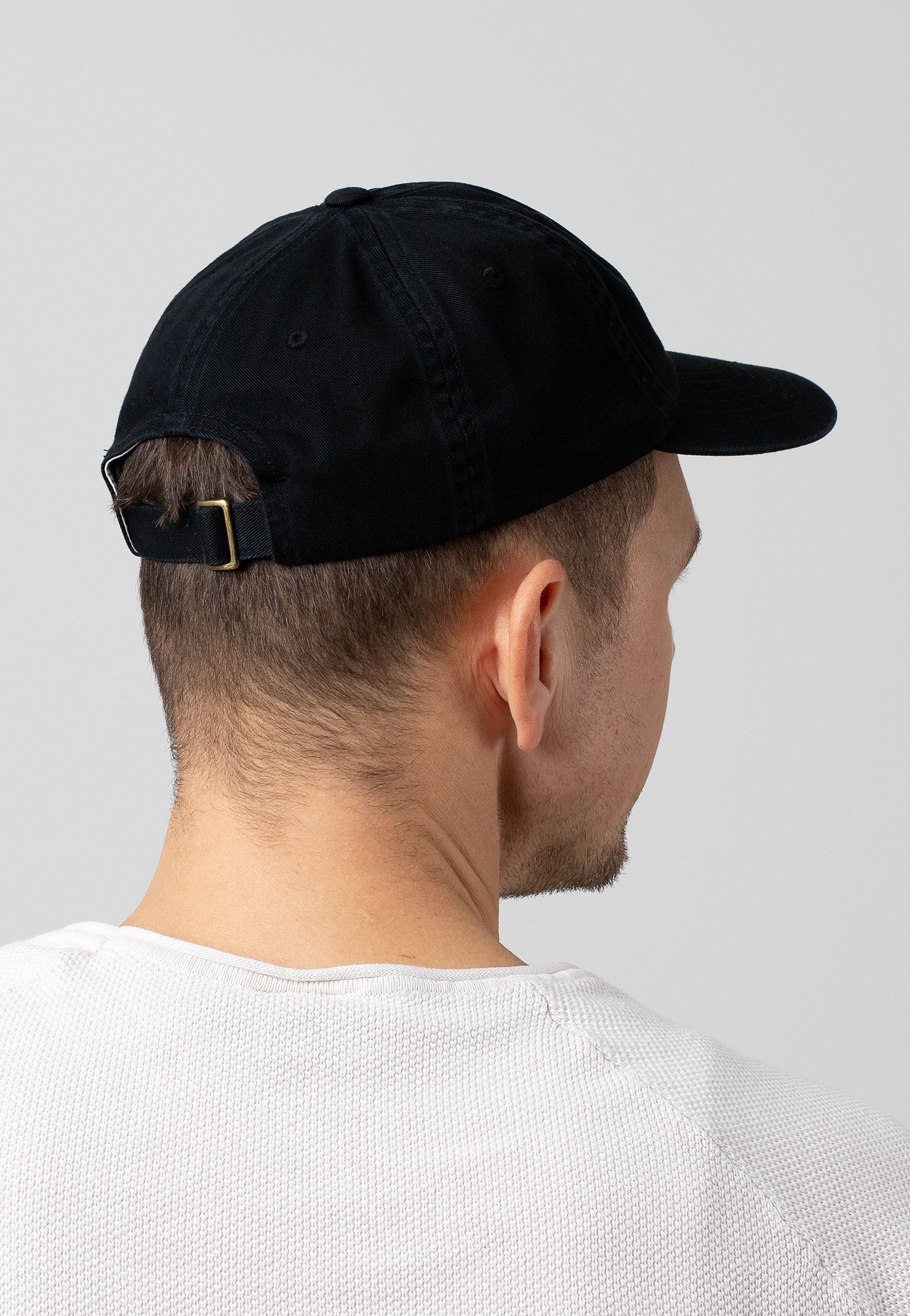 Brixton - Alpha Lp Black/White Vintage Wash - Cap | Neutral-Image