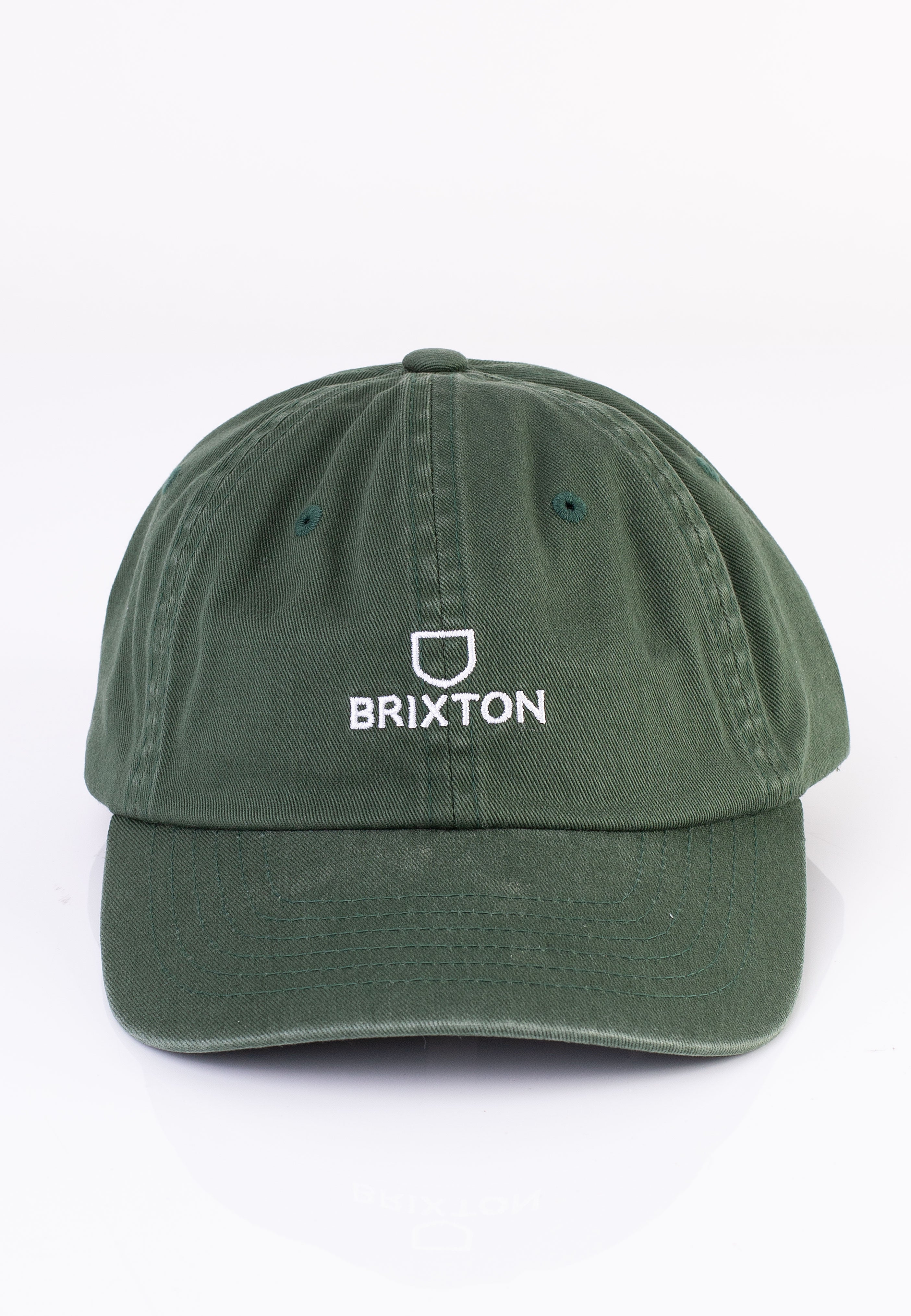 Brixton - Alpha Lp Trekking Green Vintage Wash - Cap | Neutral-Image