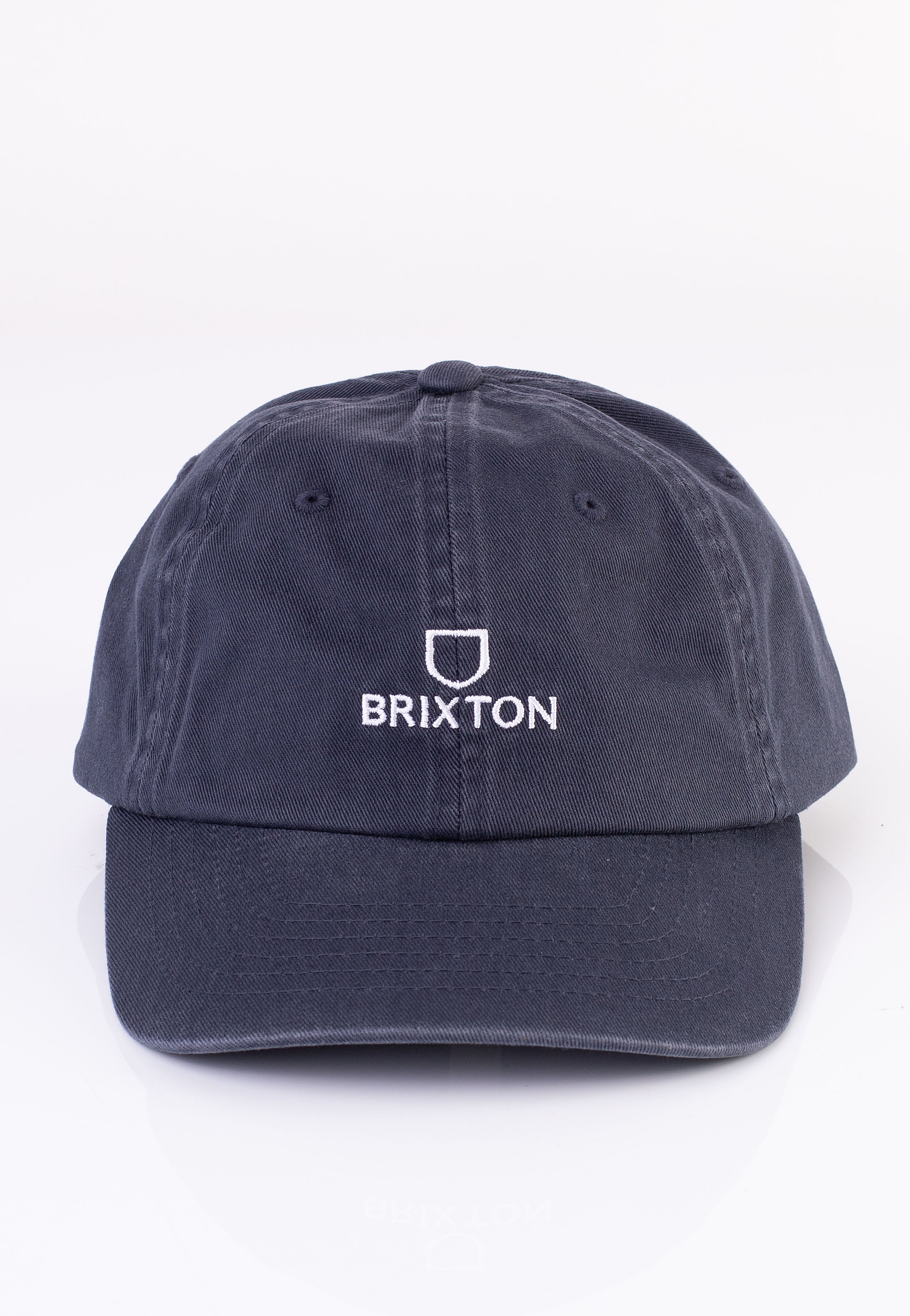 Brixton - Alpha Lp Washed Navy Vintage Wash - Cap | Neutral-Image