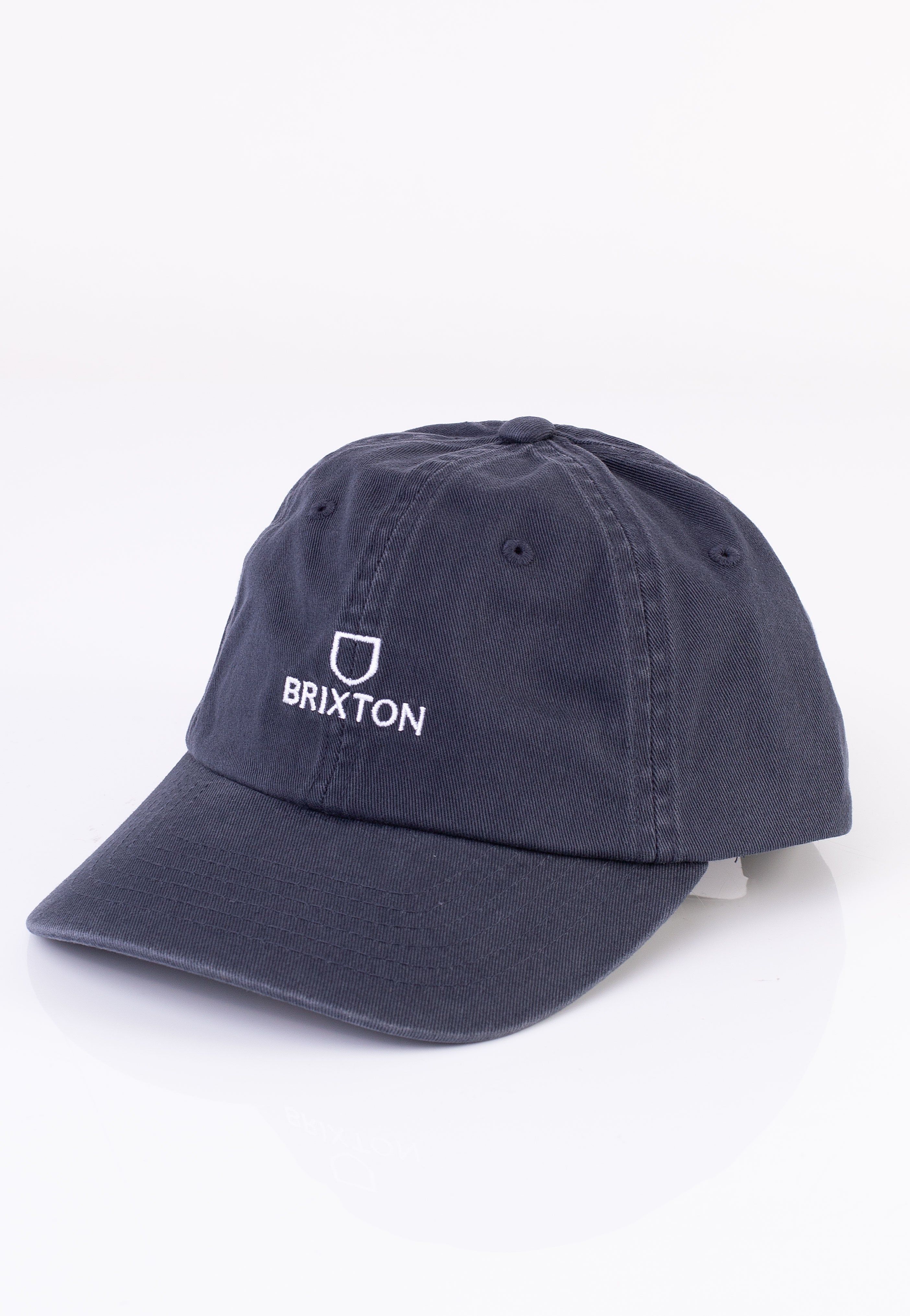 Brixton - Alpha Lp Washed Navy Vintage Wash - Cap | Neutral-Image