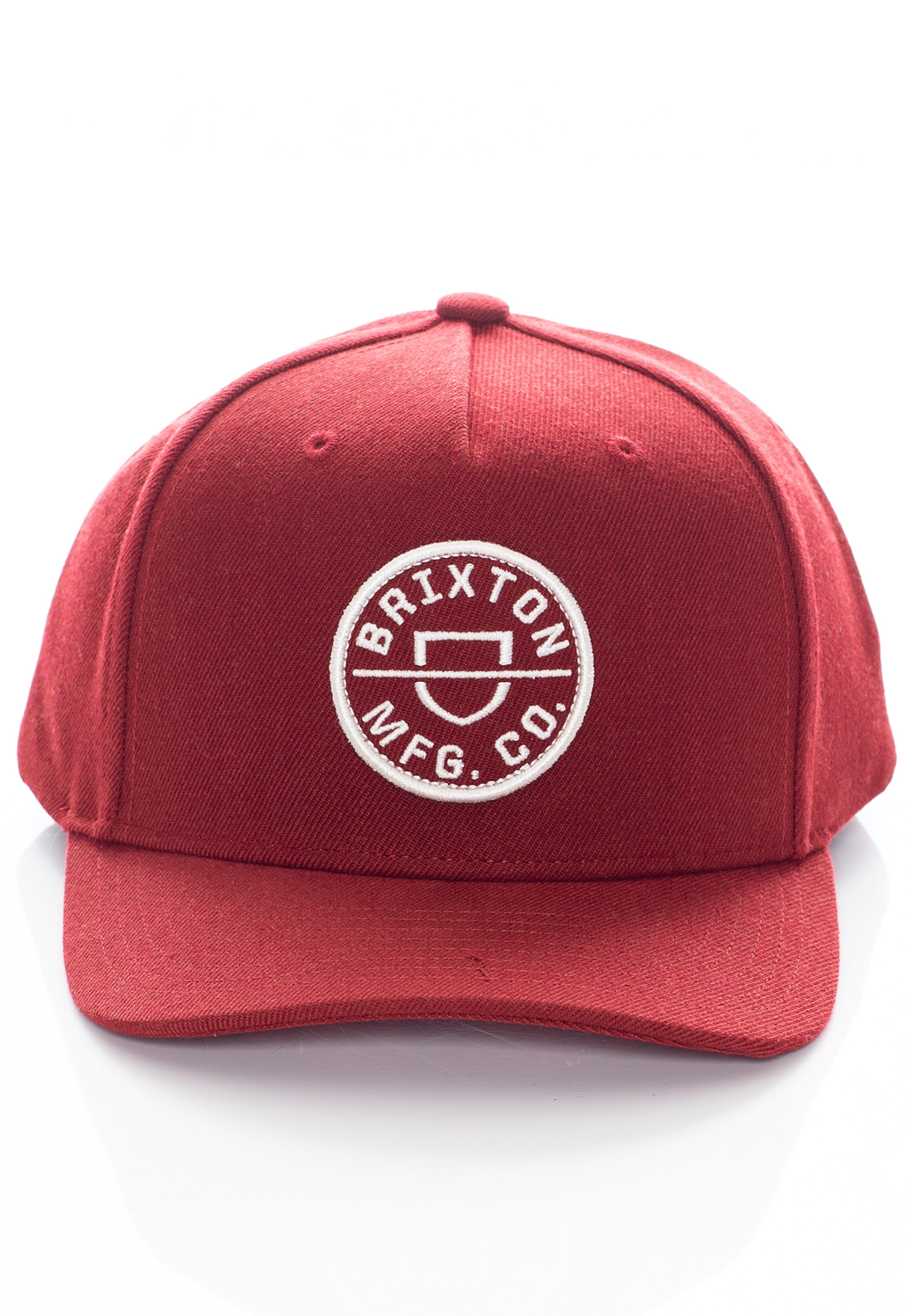 Brixton - Crest C Dark Brick - Cap | Neutral-Image