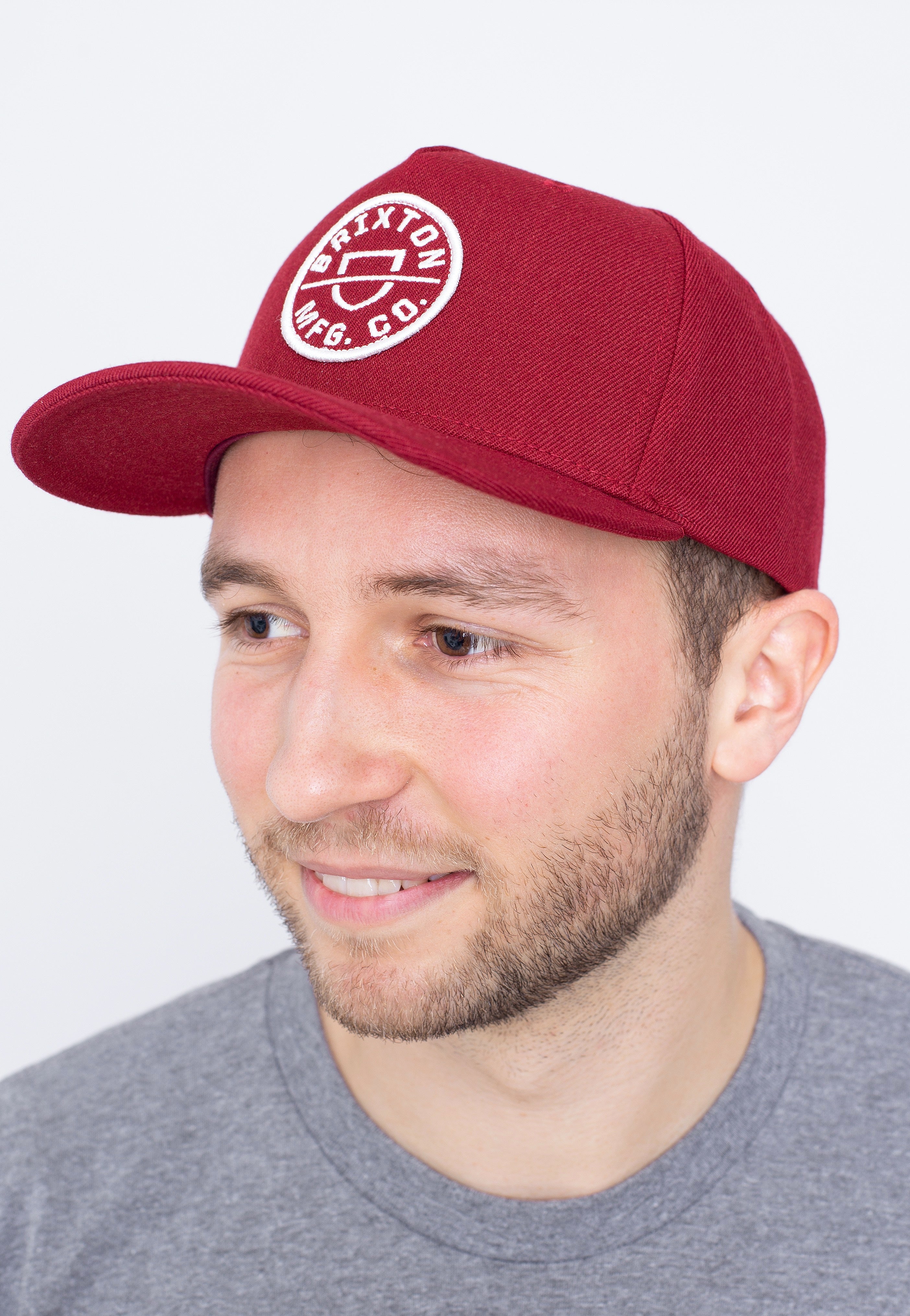 Brixton - Crest C Dark Brick - Cap | Neutral-Image