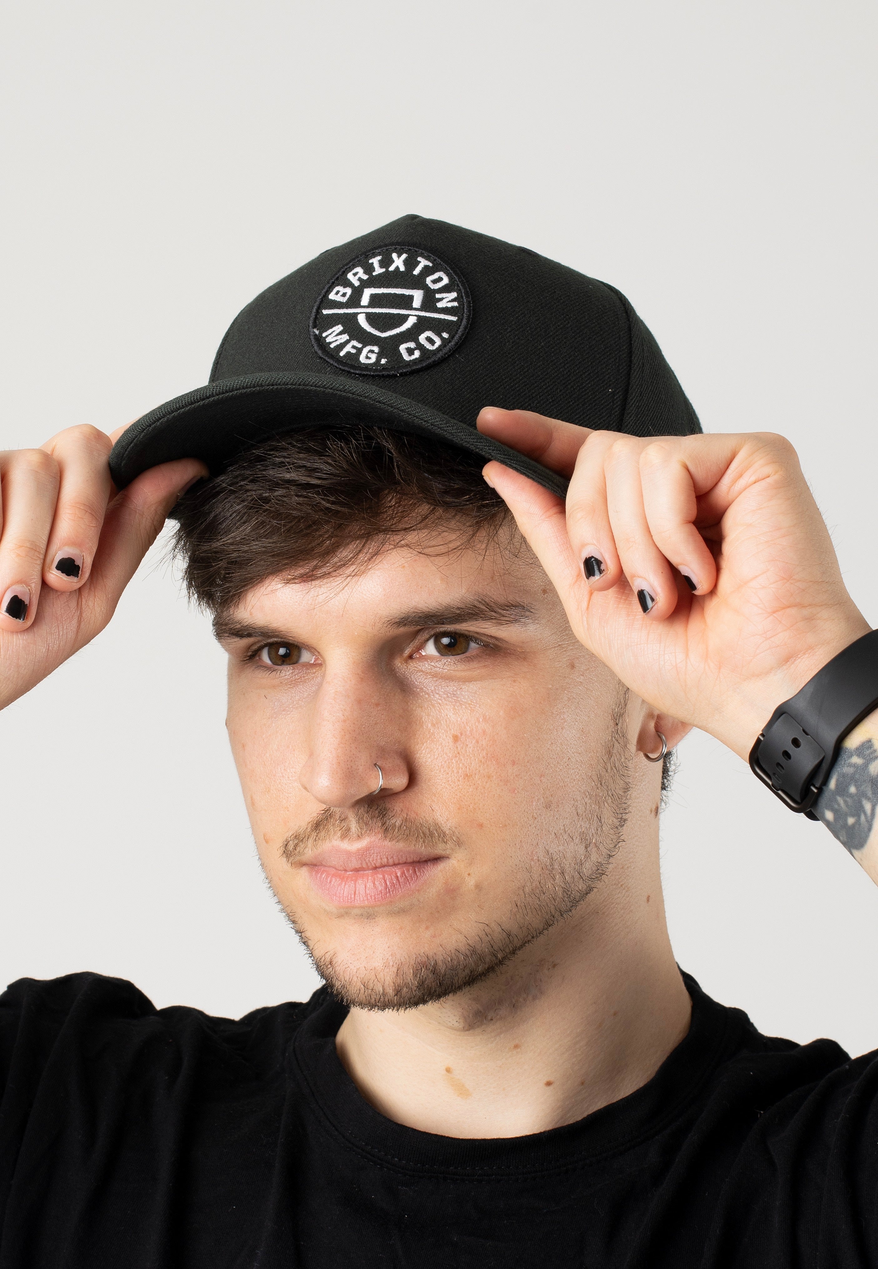 Brixton - Crest C Mp Black - Cap | Neutral-Image