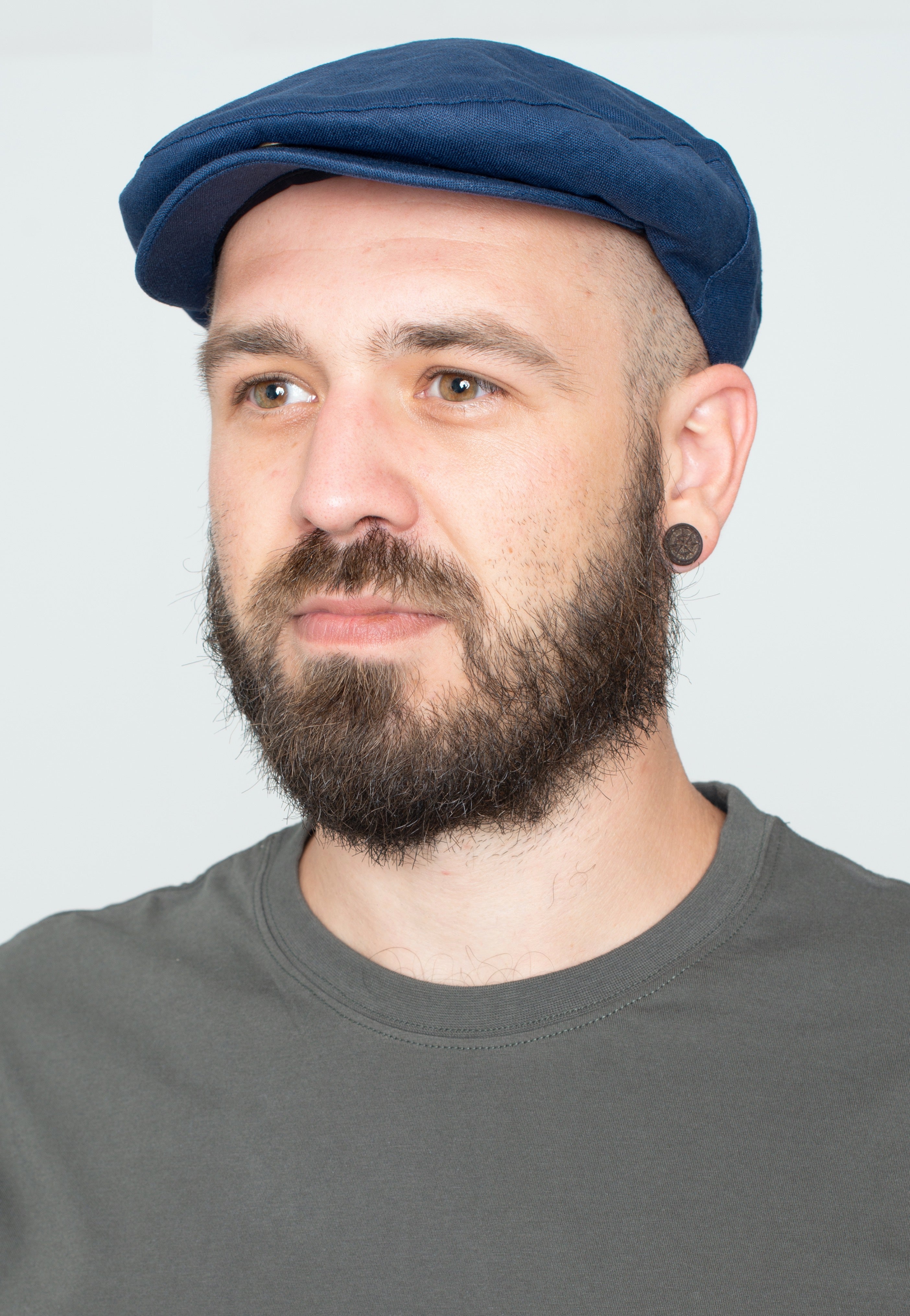 Brixton - Hooligan X Joe Blue Hemp - Flatcap | Neutral-Image