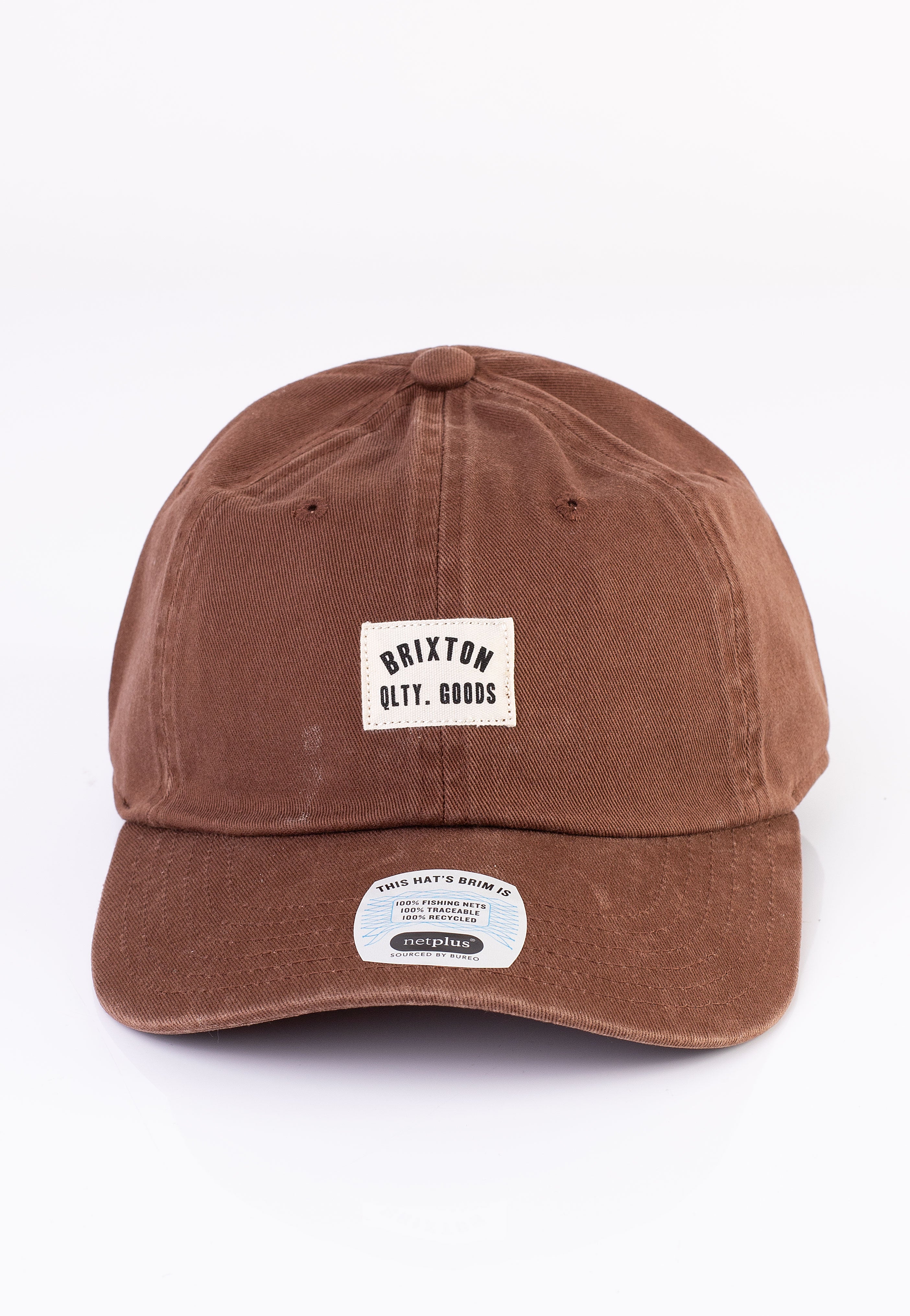 Brixton - Woodburn Lp Adj Sepia Vintage Wash - Cap | Neutral-Image