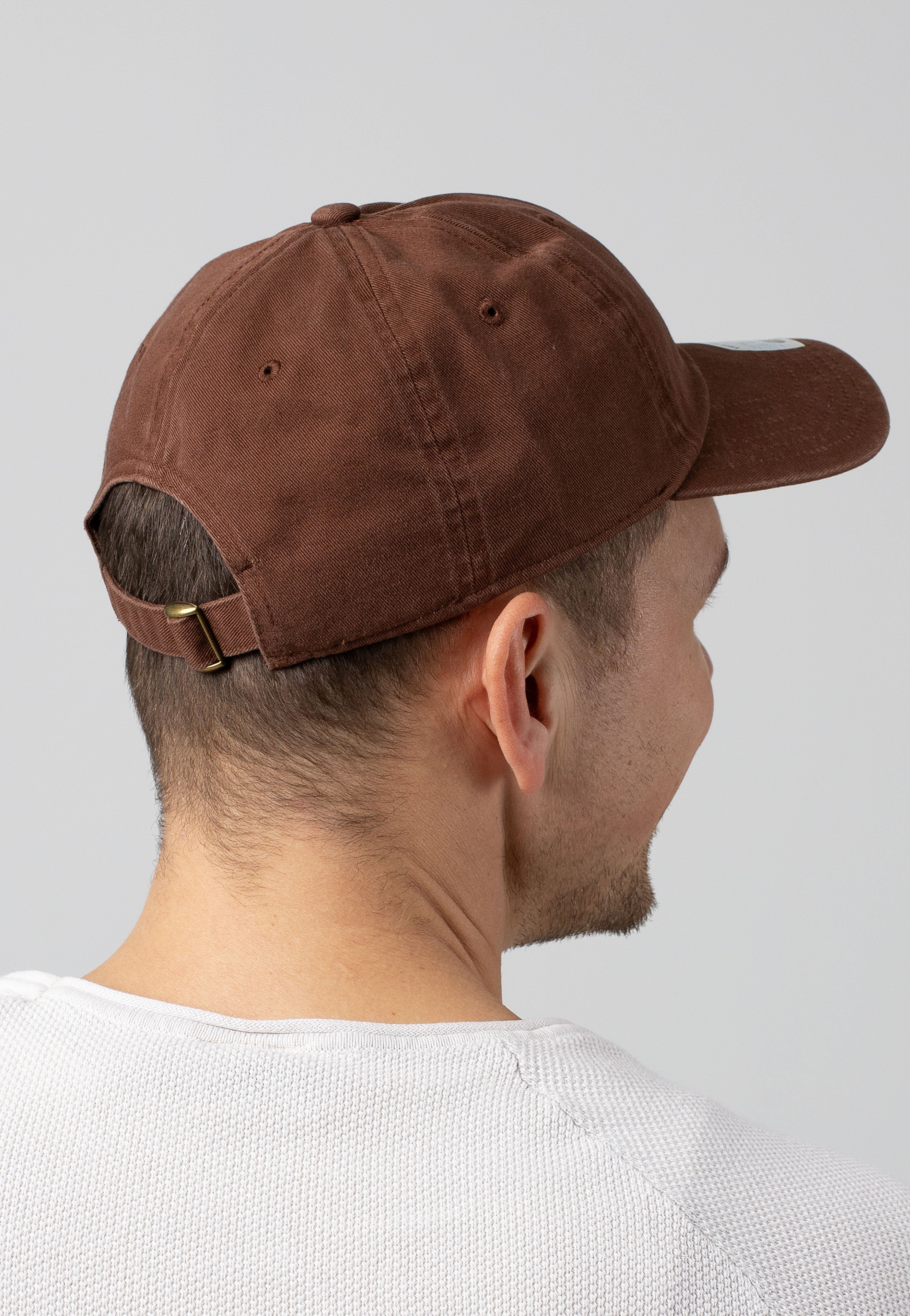 Brixton - Woodburn Lp Adj Sepia Vintage Wash - Cap | Neutral-Image