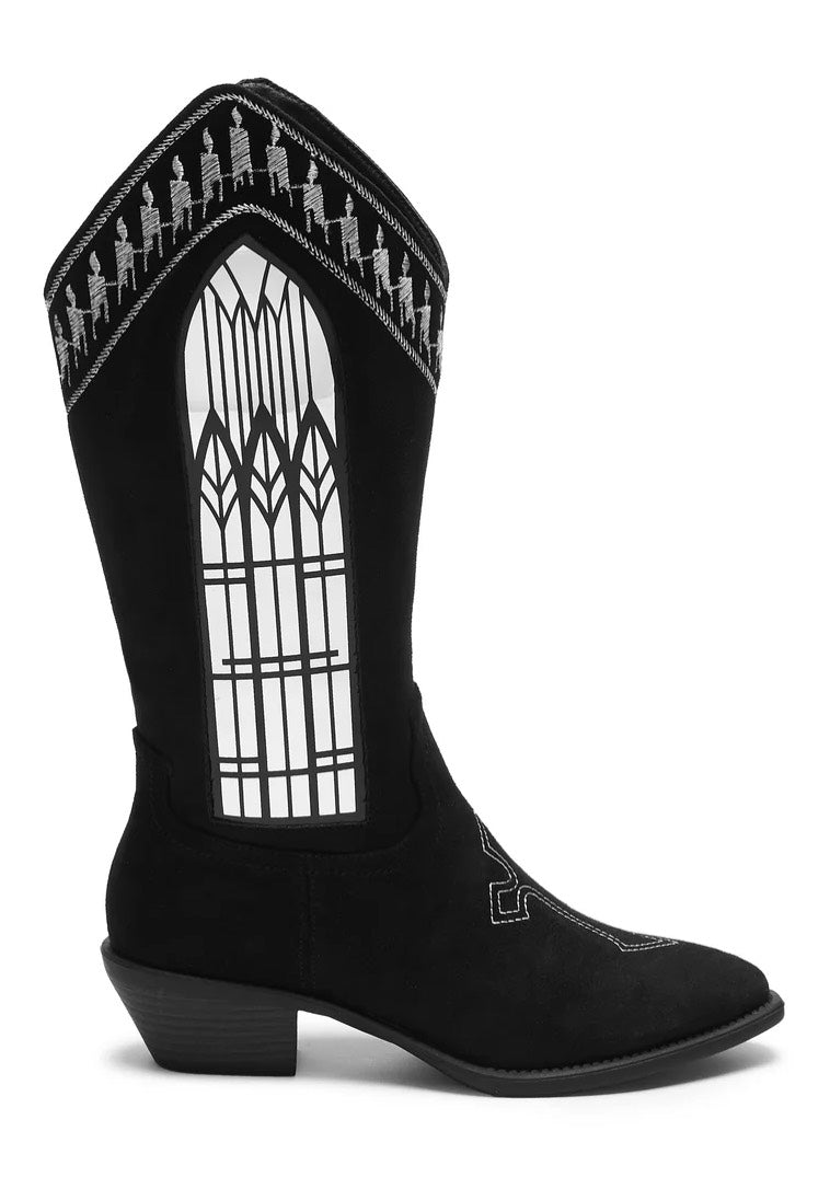 Koi Footwear - Broken Confessions Cowboy Black - Girl Shoes | Women-Image