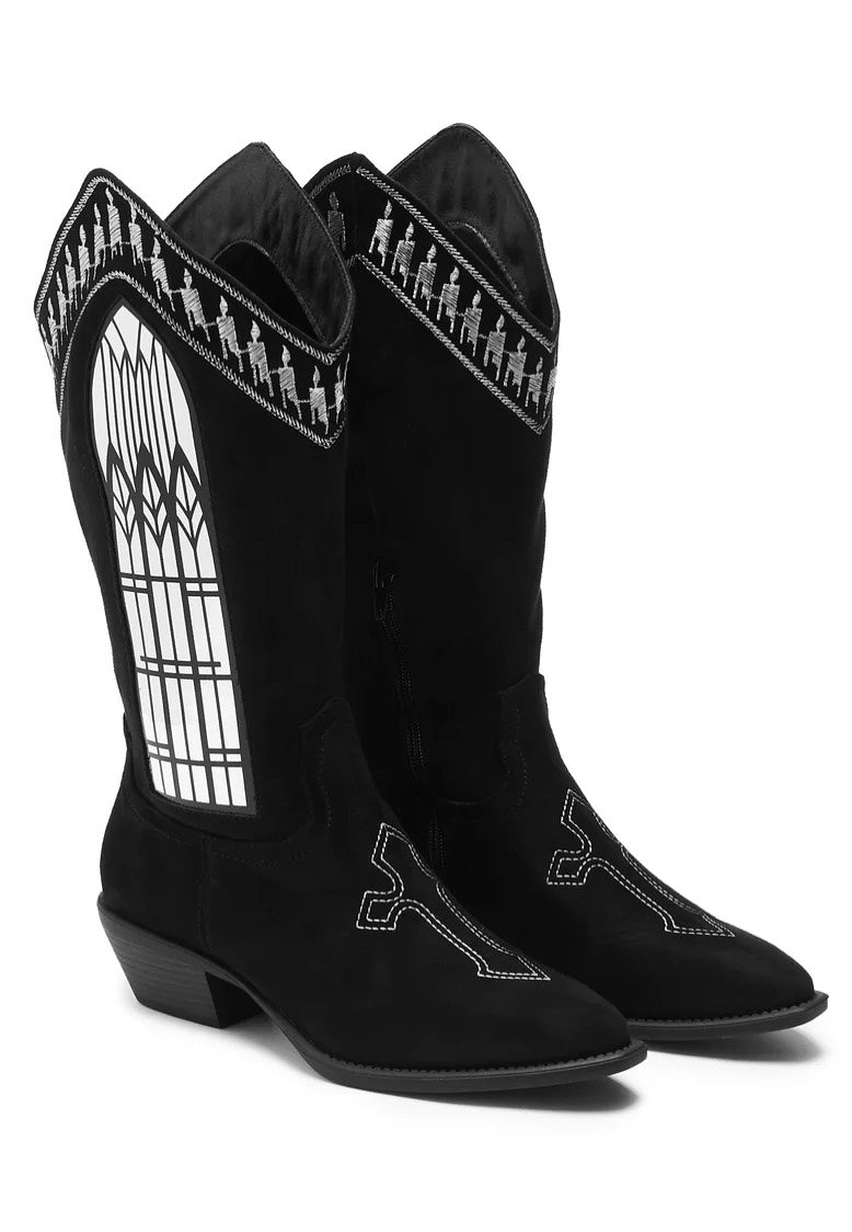 Koi Footwear - Broken Confessions Cowboy Black - Girl Shoes | Women-Image