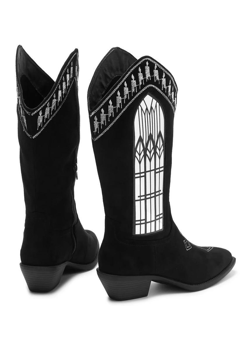 Koi Footwear - Broken Confessions Cowboy Black - Girl Shoes | Women-Image