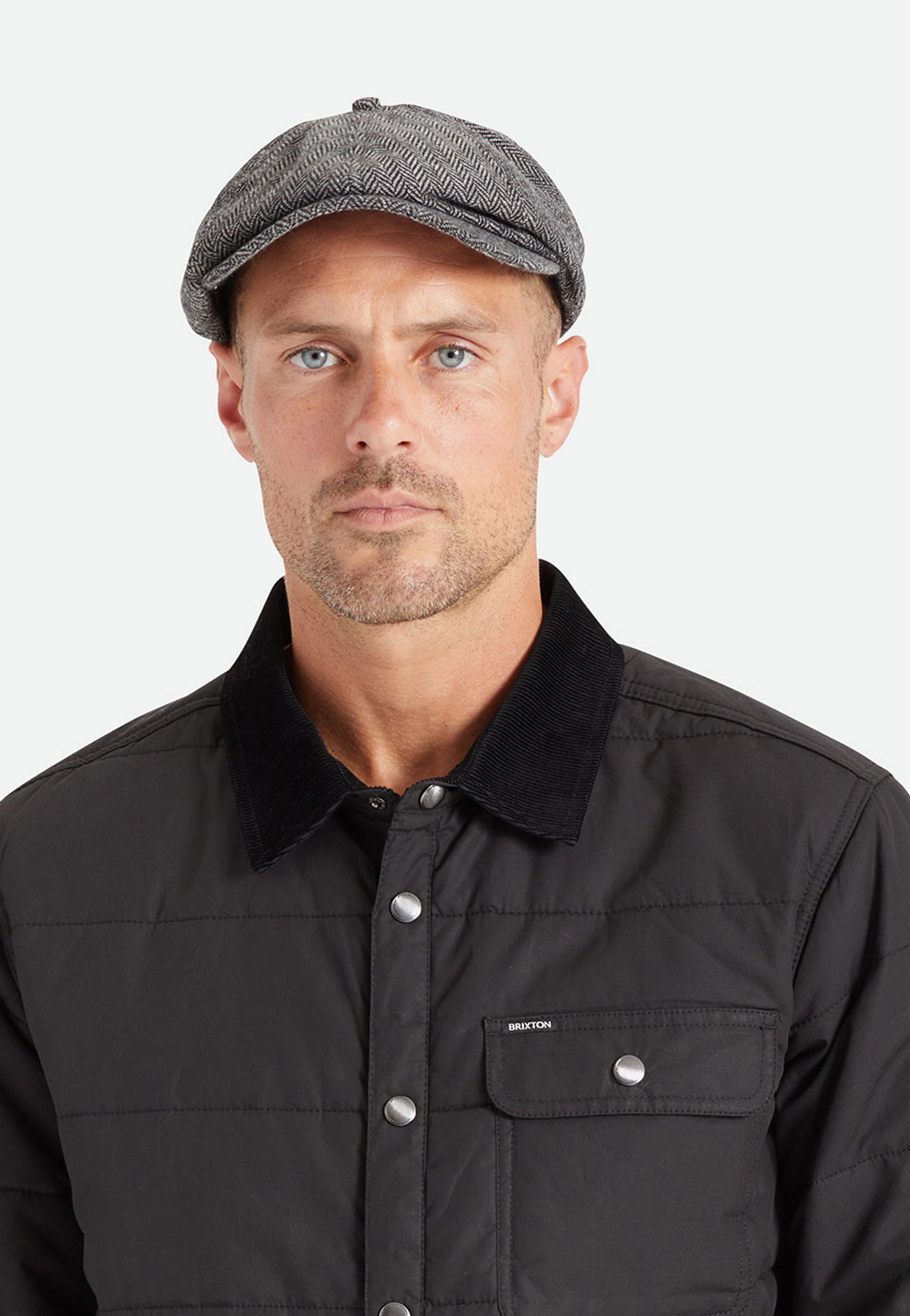 Brixton - Brood Snap Grey/Black - Hat | Neutral-Image