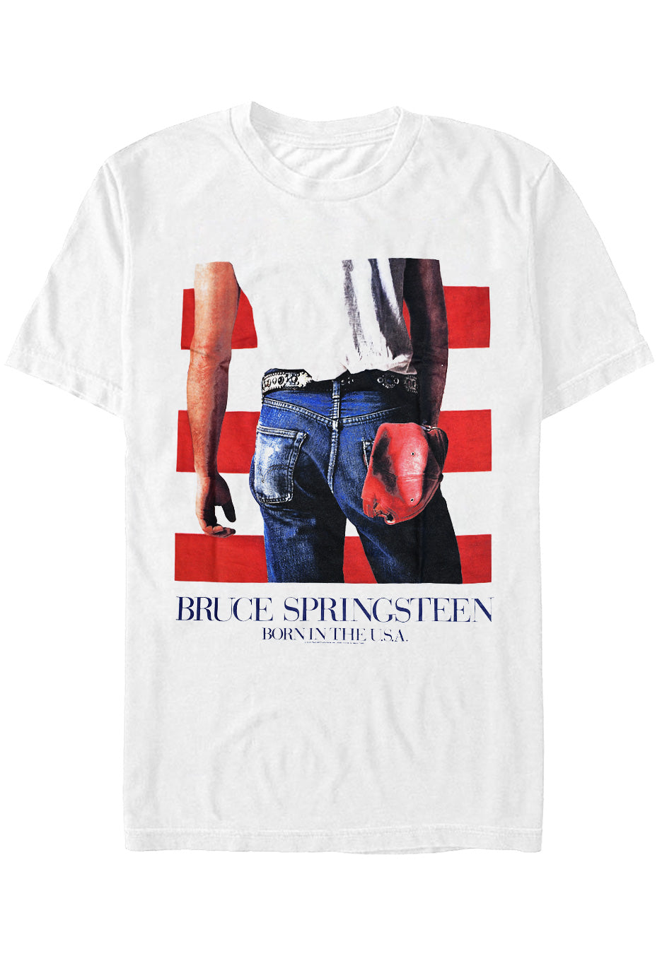 Bruce Springsteen - Born In The USA White - T-Shirt | Neutral-Image