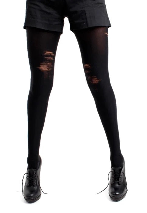 Pamela Mann - Bruised Opaque Black - Tights | Women-Image