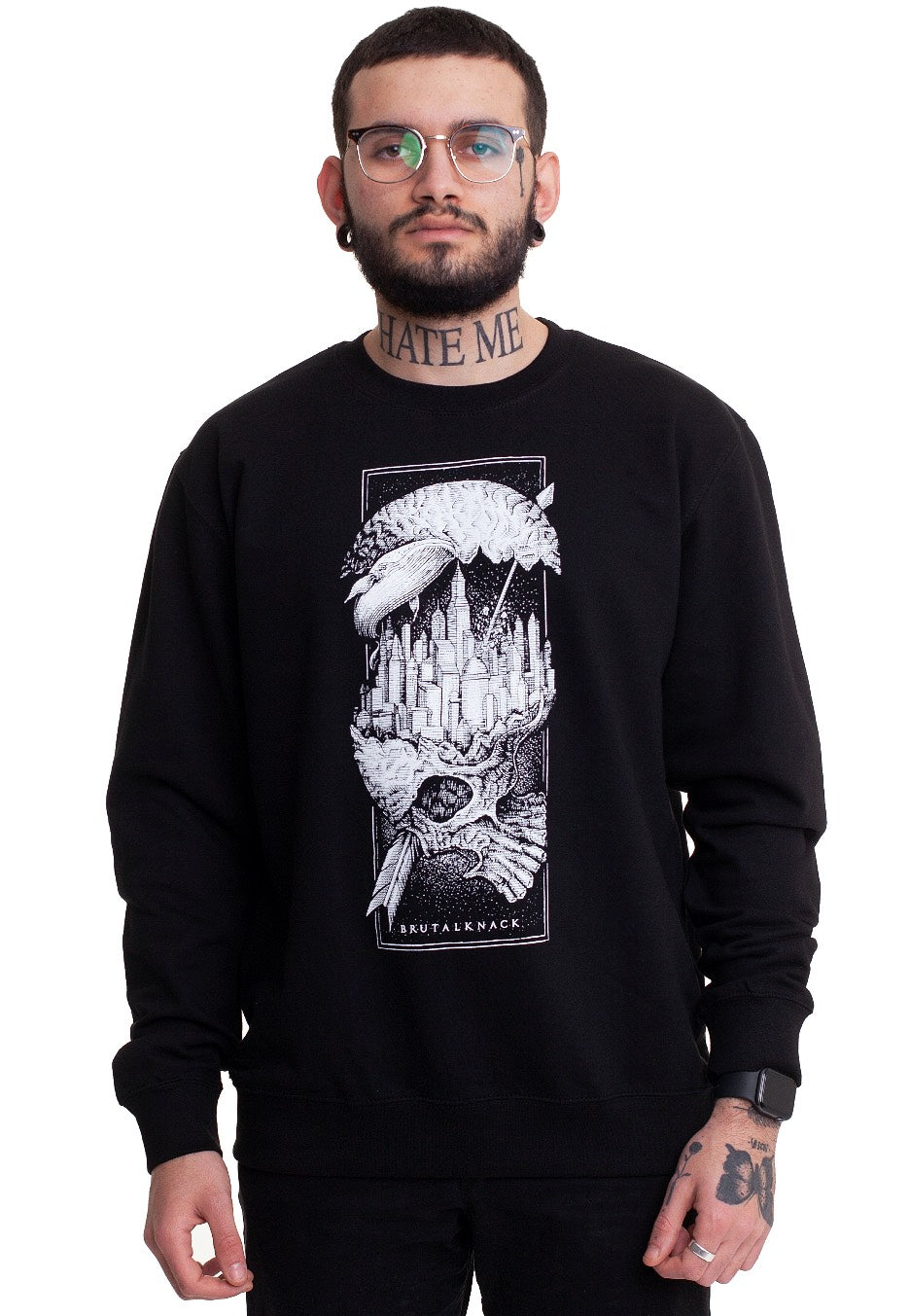 Brutal Knack - Distopia Black - Sweater | Men-Image